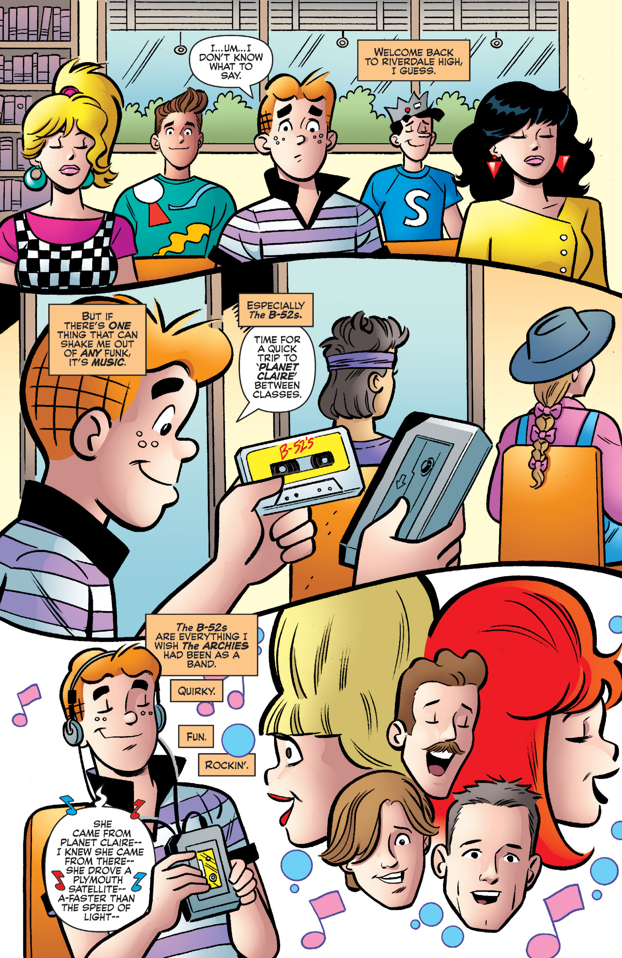 Read online Archie Meets The B-52s comic -  Issue # Full - 7