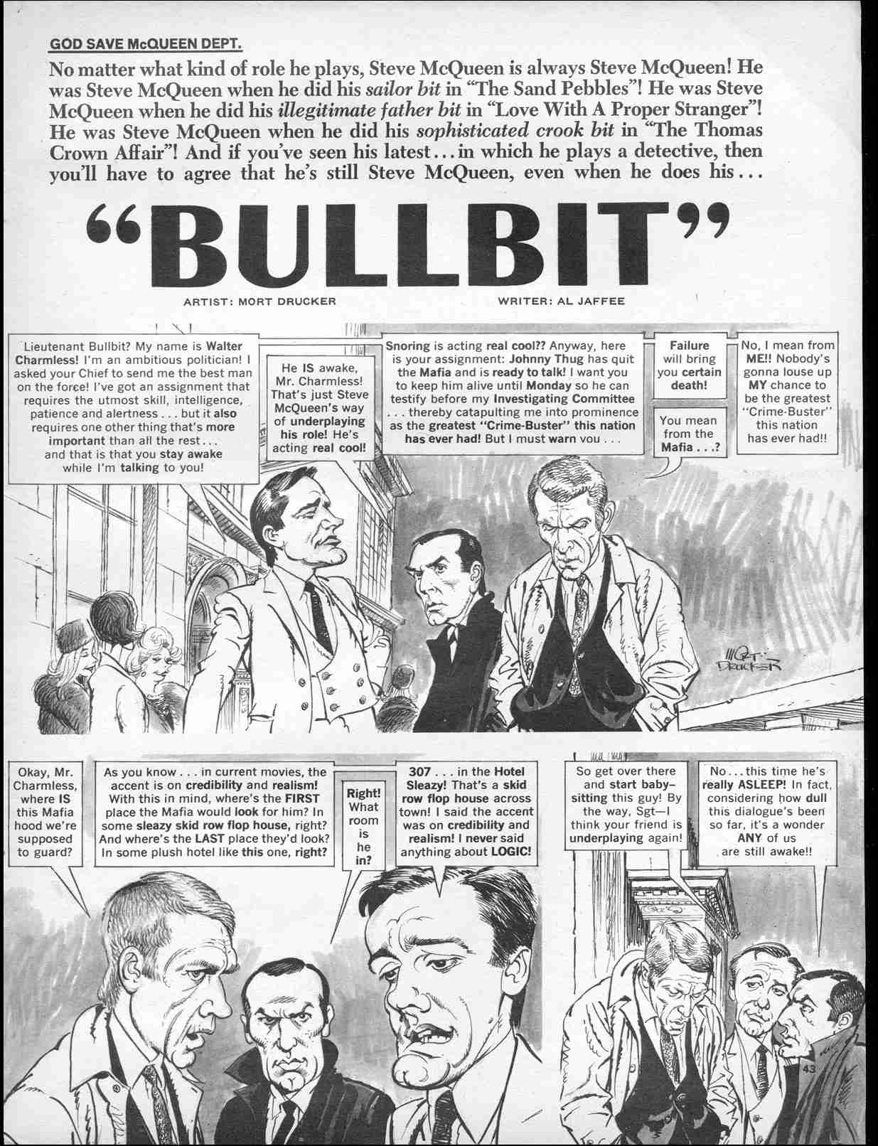 Read online MAD comic -  Issue #127 - 45