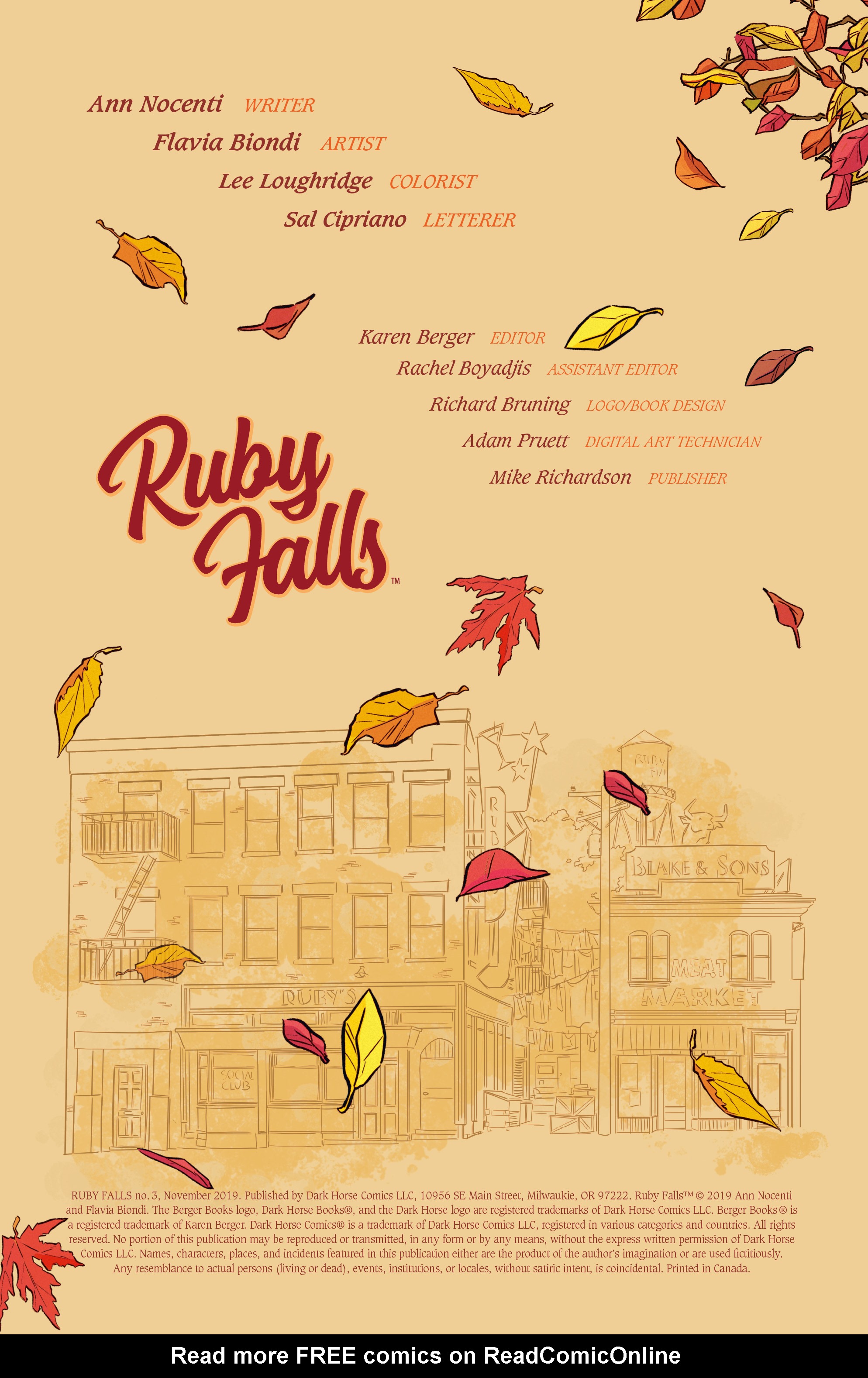 Read online Ruby Falls comic -  Issue #3 - 2
