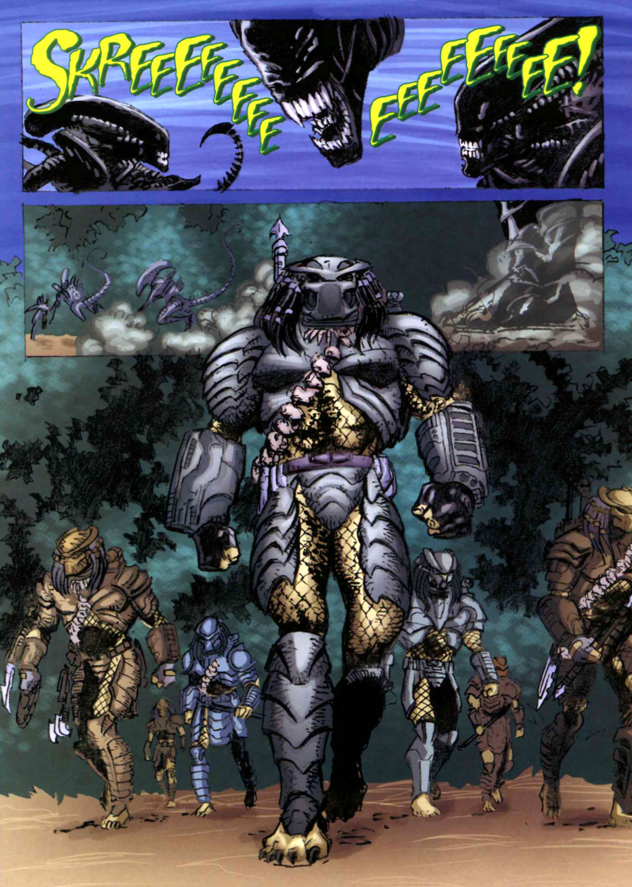 Read online Alien Vs. Predator: Civilized Beasts comic -  Issue # TPB - 36