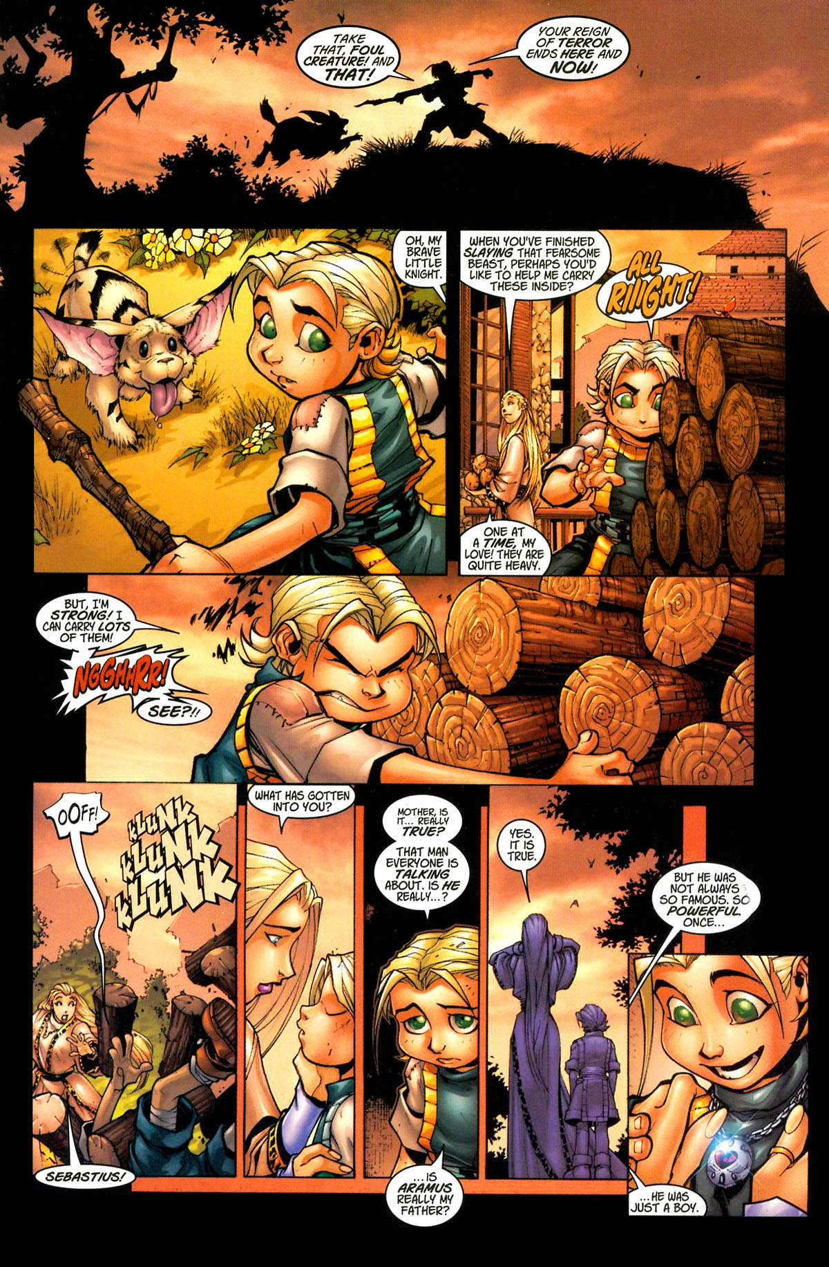 Read online Battle Chasers (1998) comic -  Issue #9 - 5