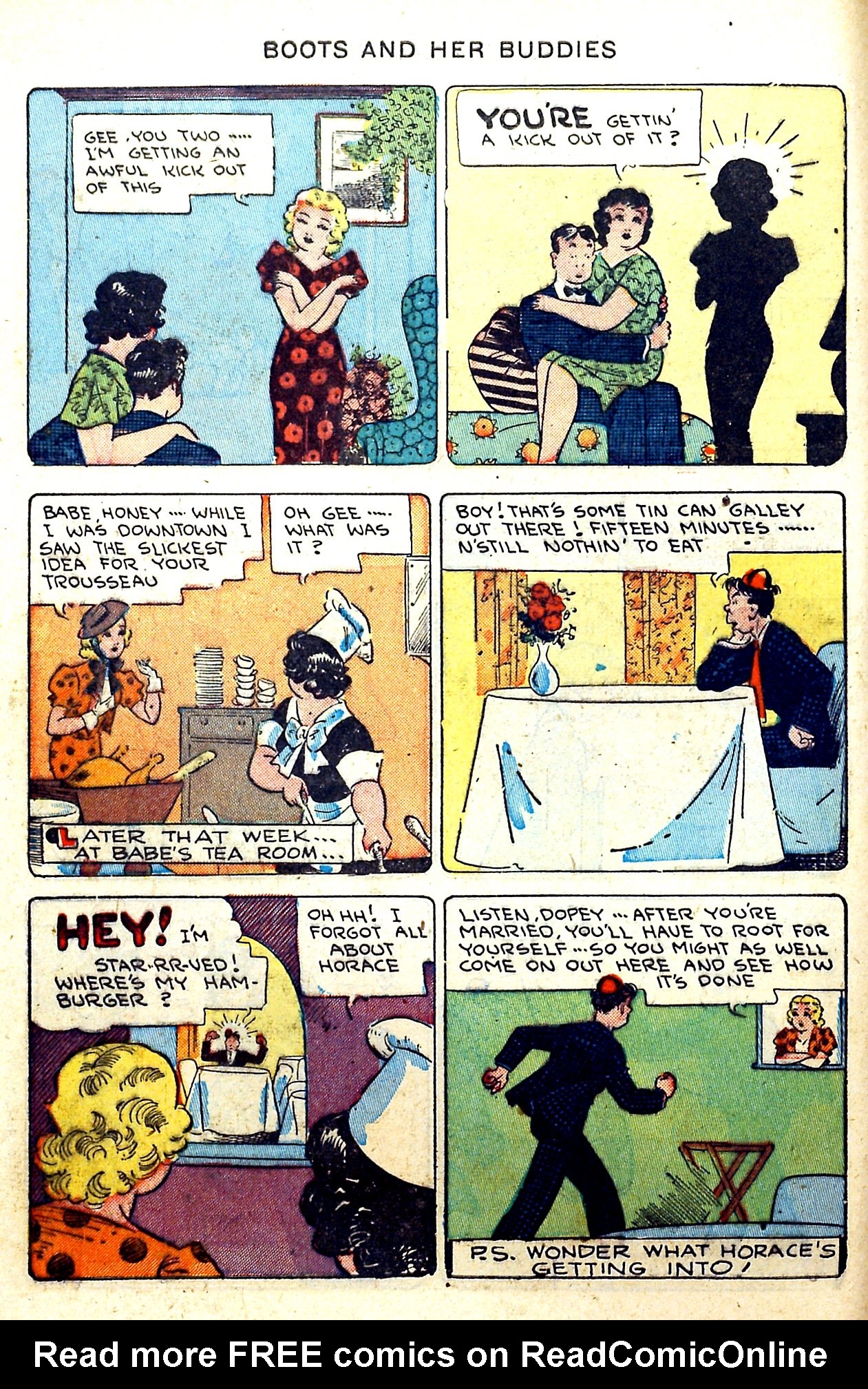 Read online Boots and Her Buddies (1948) comic -  Issue #5 - 8