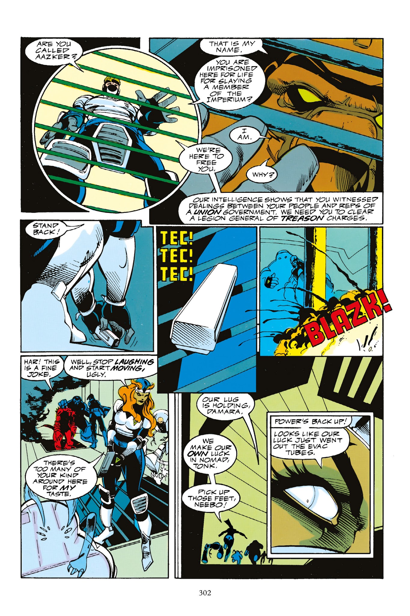 Read online Alien Legion: Dead and Buried comic -  Issue # TPB - 273