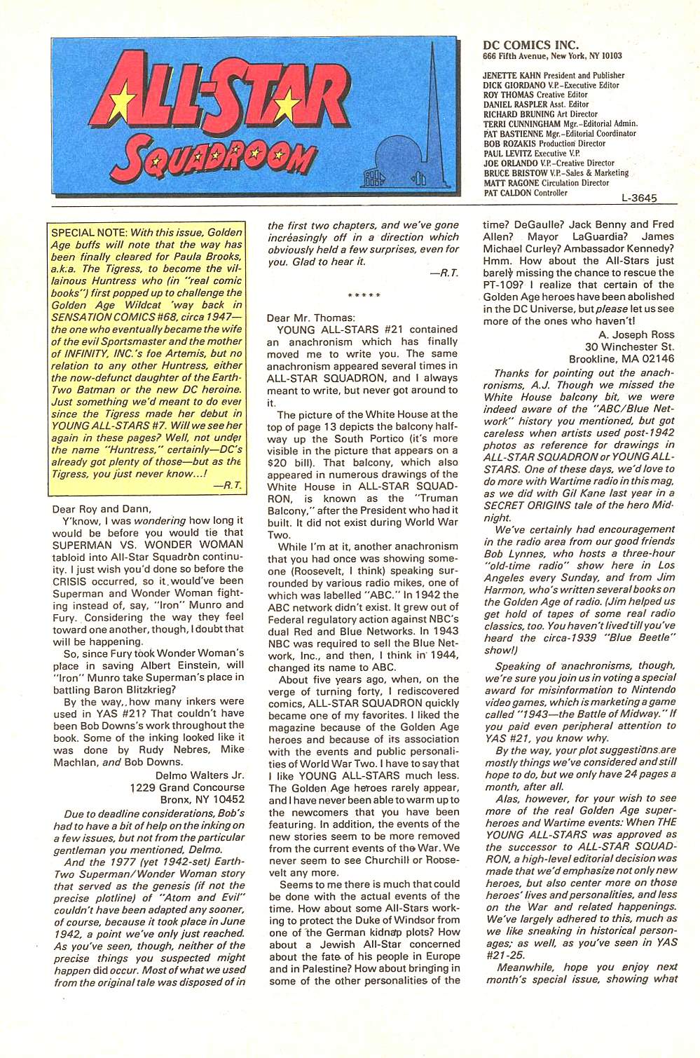 Read online Young All-Stars comic -  Issue #26 - 28