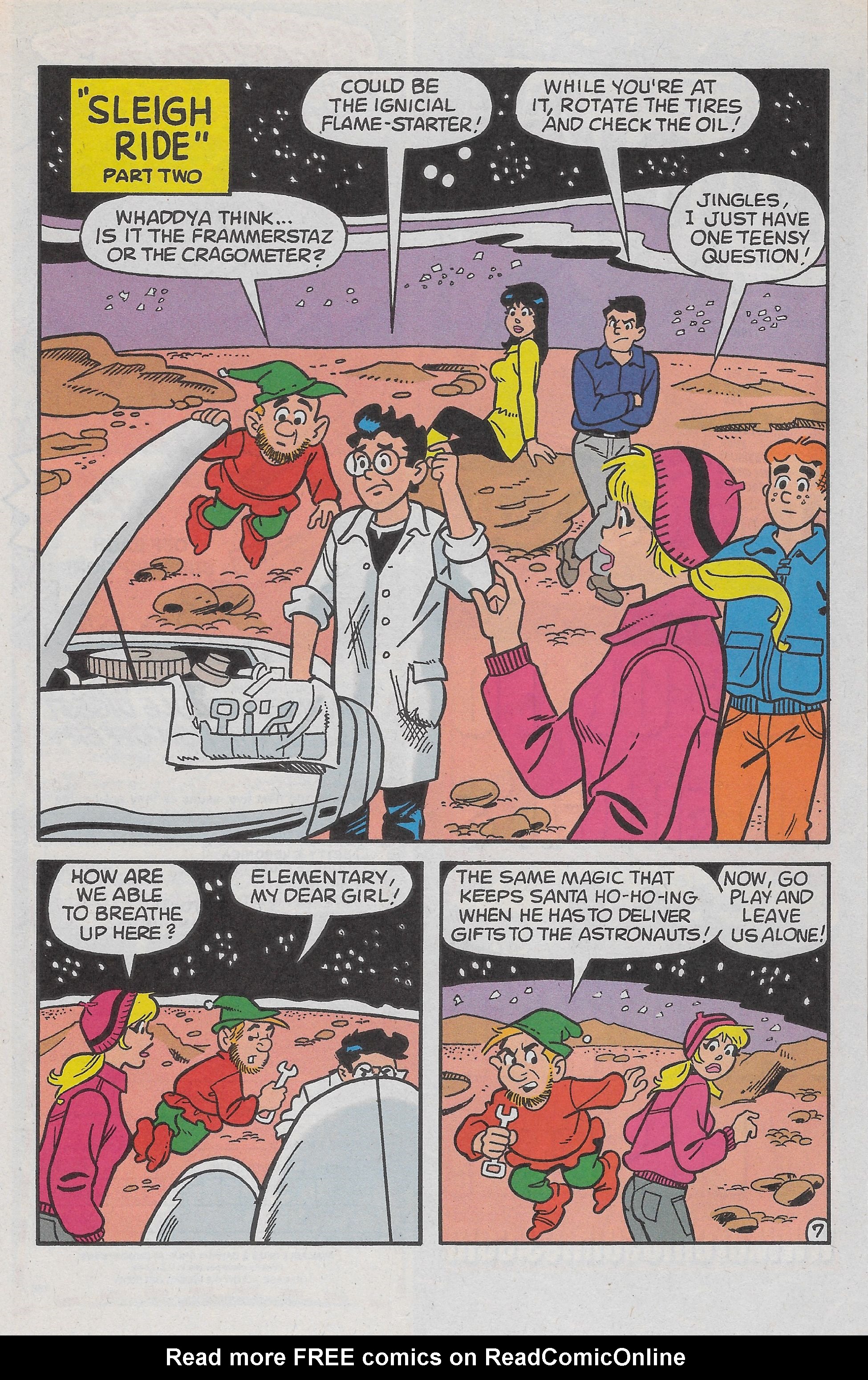 Read online Archie's Christmas Stocking comic -  Issue #7 - 10
