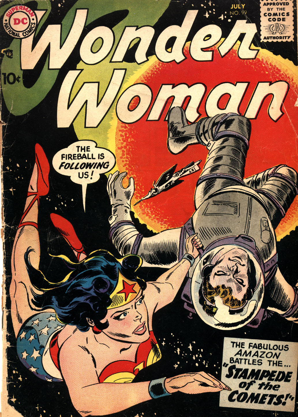 Read online Wonder Woman (1942) comic -  Issue #99 - 1