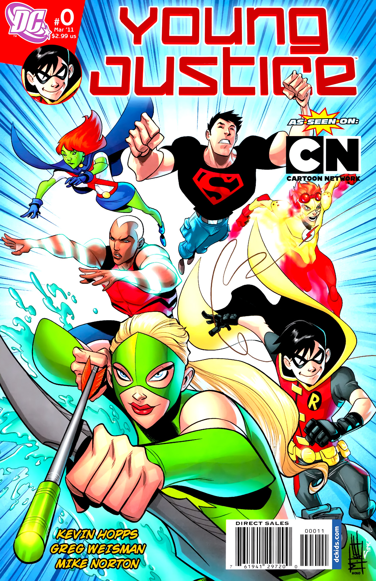 Read online Young Justice (2011) comic -  Issue #0 - 1