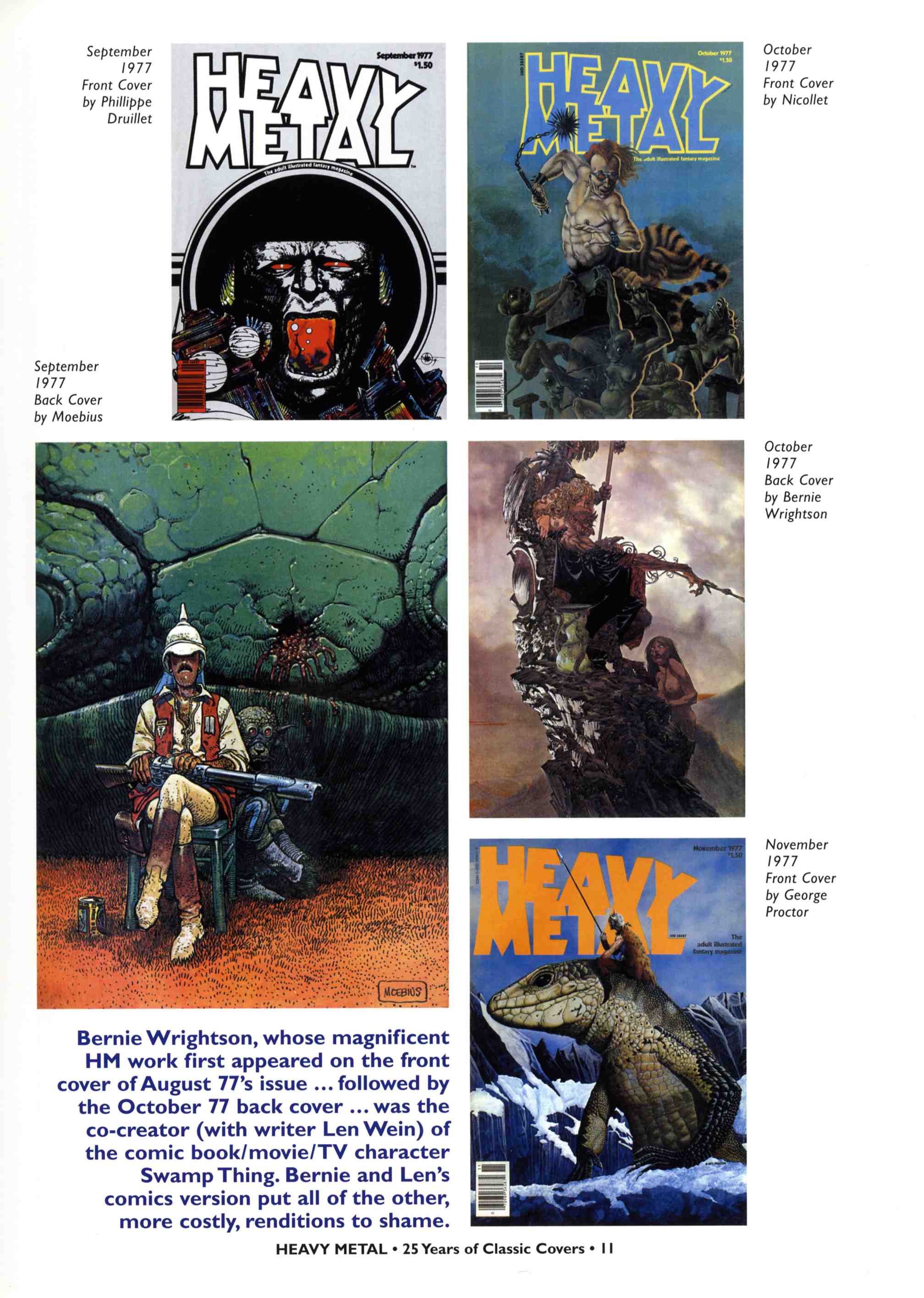 Read online Heavy Metal: 25 Years of Classic Covers comic -  Issue # TPB - 17