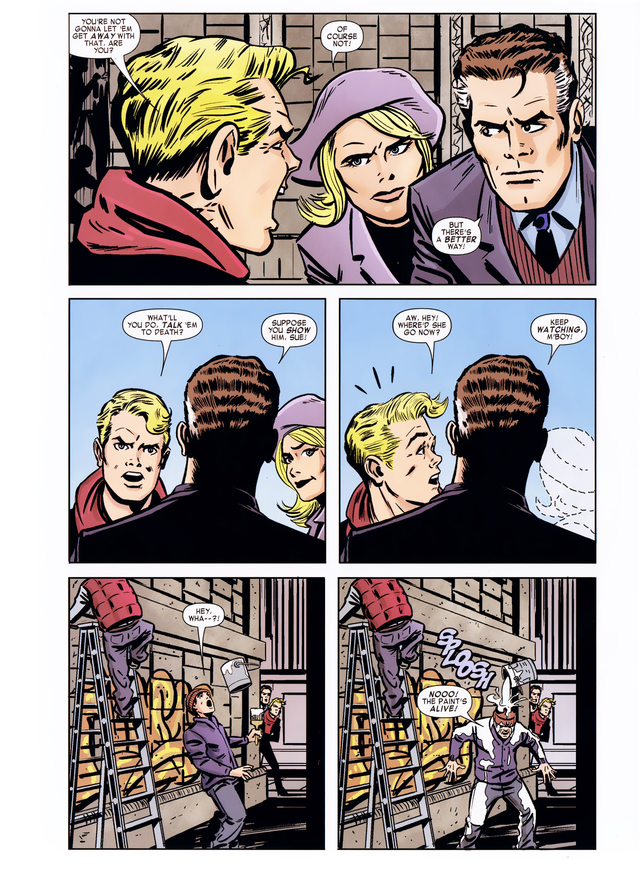 Read online Marvel Holiday Magazine 2010 comic -  Issue #1 - 76