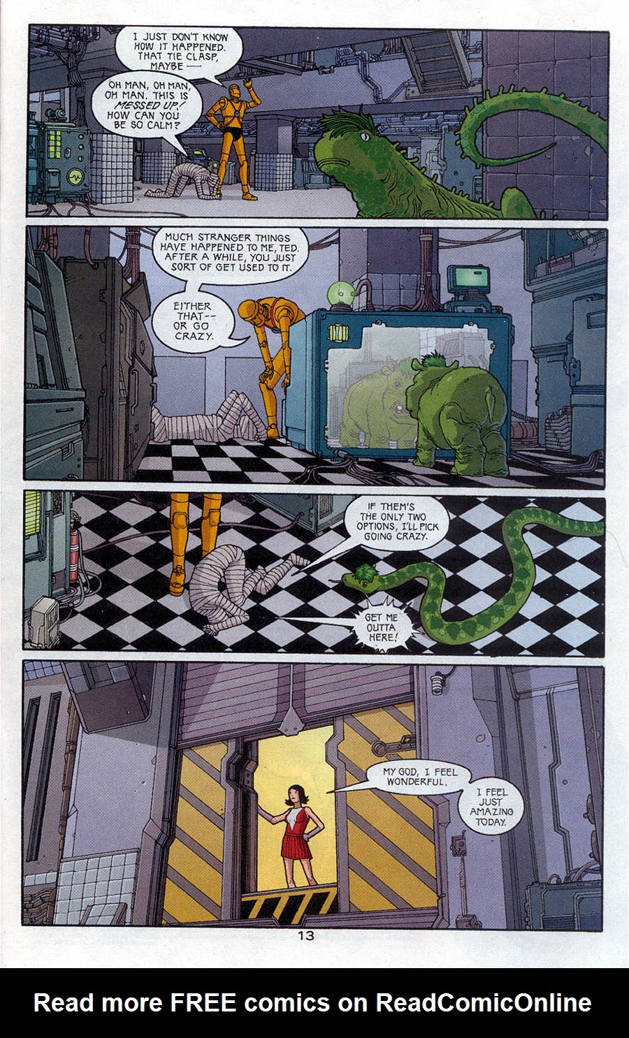 Read online Doom Patrol (2001) comic -  Issue #13 - 15