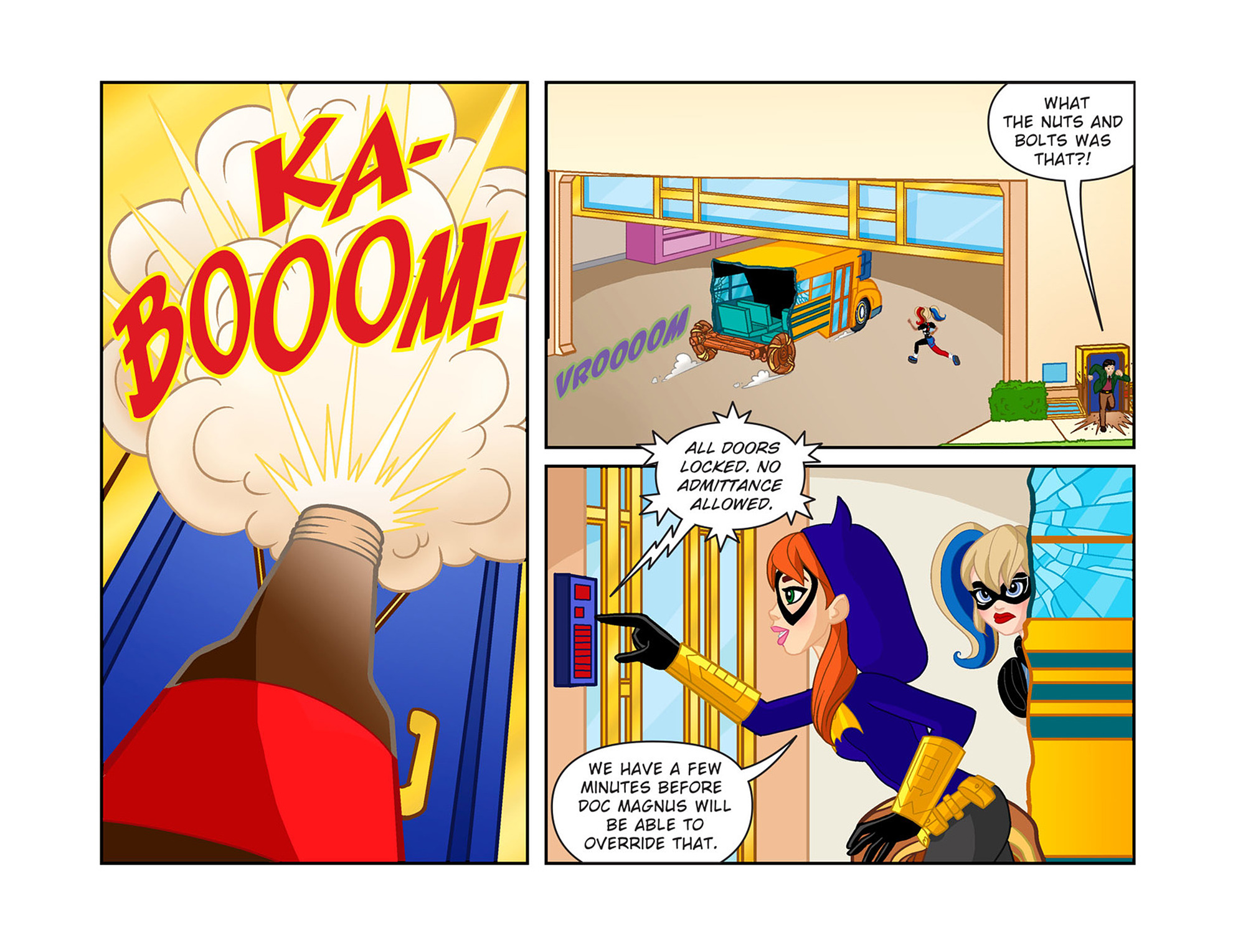 Read online DC Super Hero Girls: Past Times at Super Hero High comic -  Issue #6 - 12