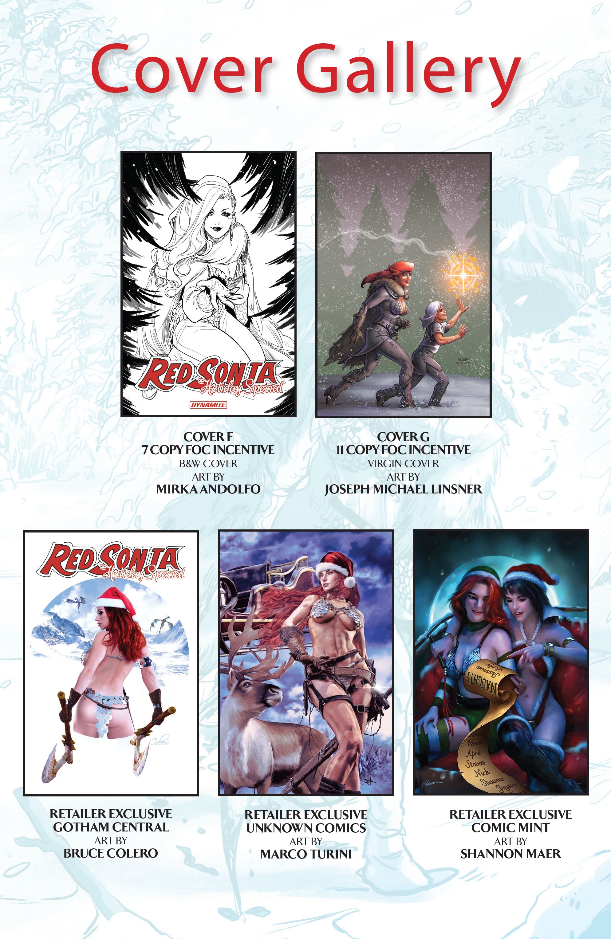 Read online Red Sonja (2019) comic -  Issue # _Holiday Special 2021 - 34