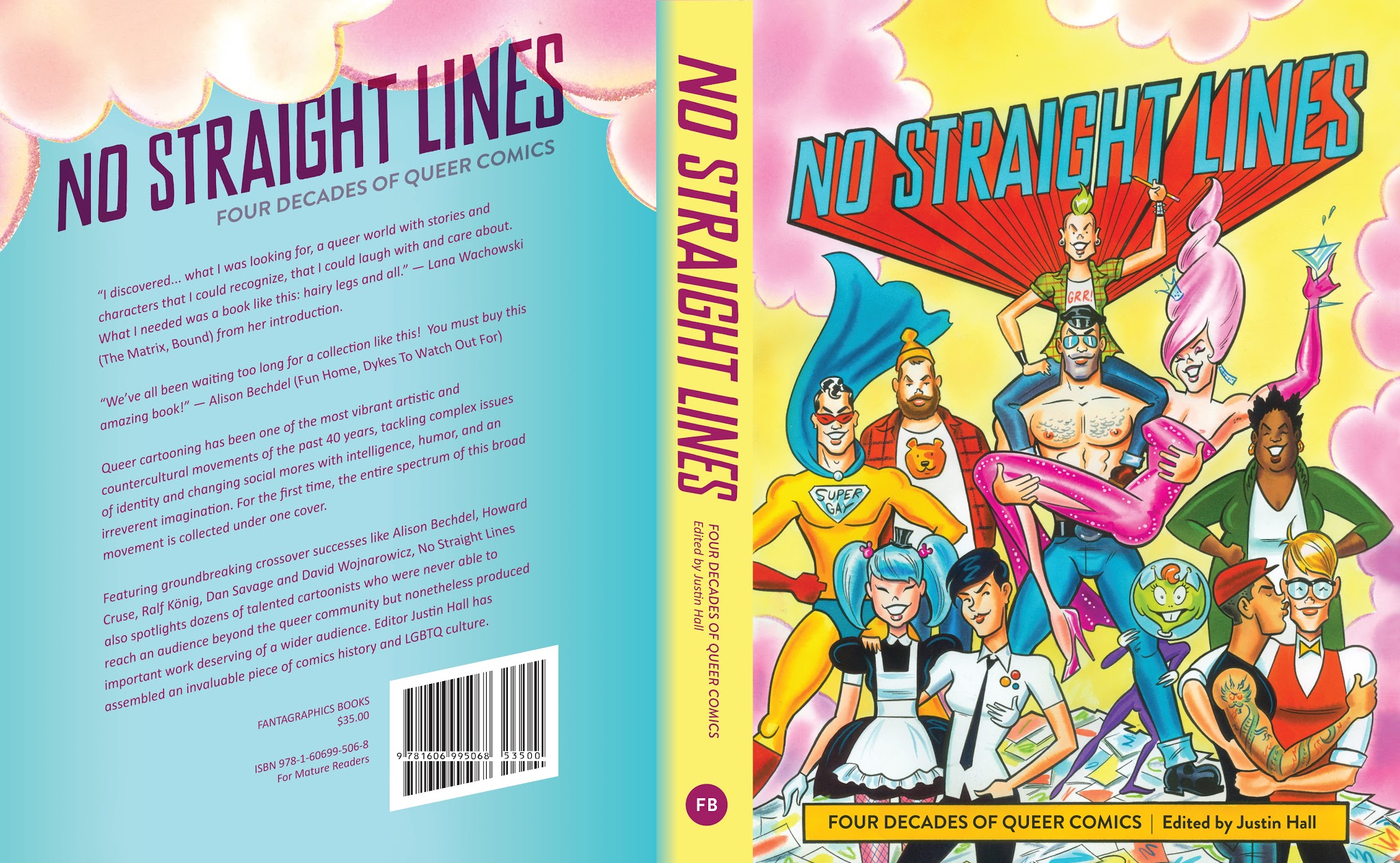 Read online No Straight Lines: Four Decades of Queer Comics comic -  Issue # TPB - 1
