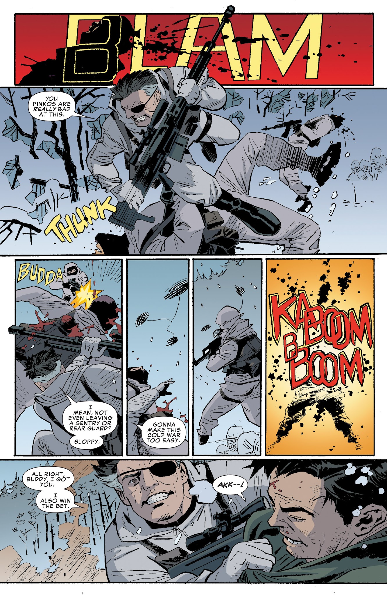 Read online Winter Soldier: The Bitter March comic -  Issue #5 - 17