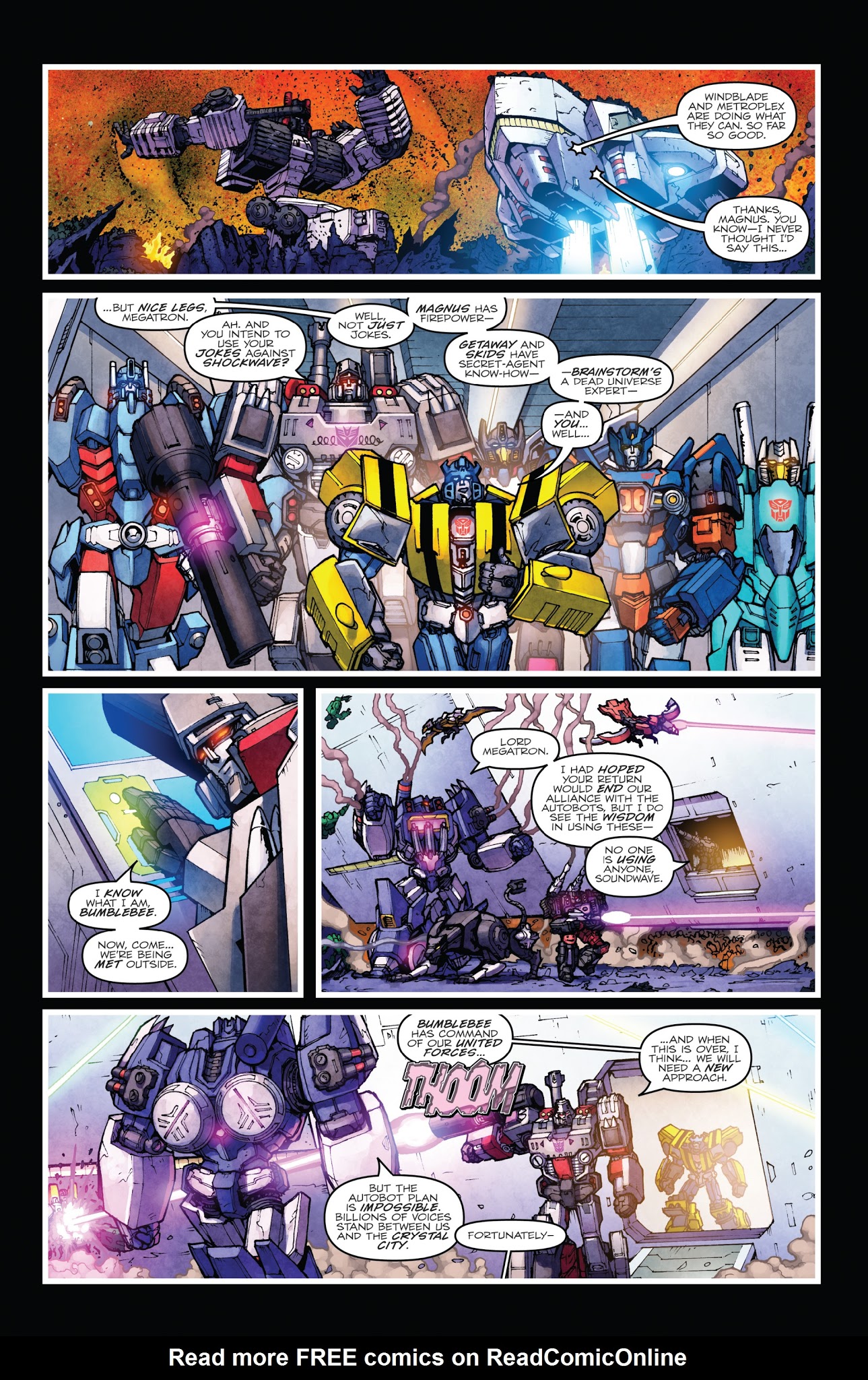 Read online The Transformers: Dark Cybertron comic -  Issue # TPB 2 - 110