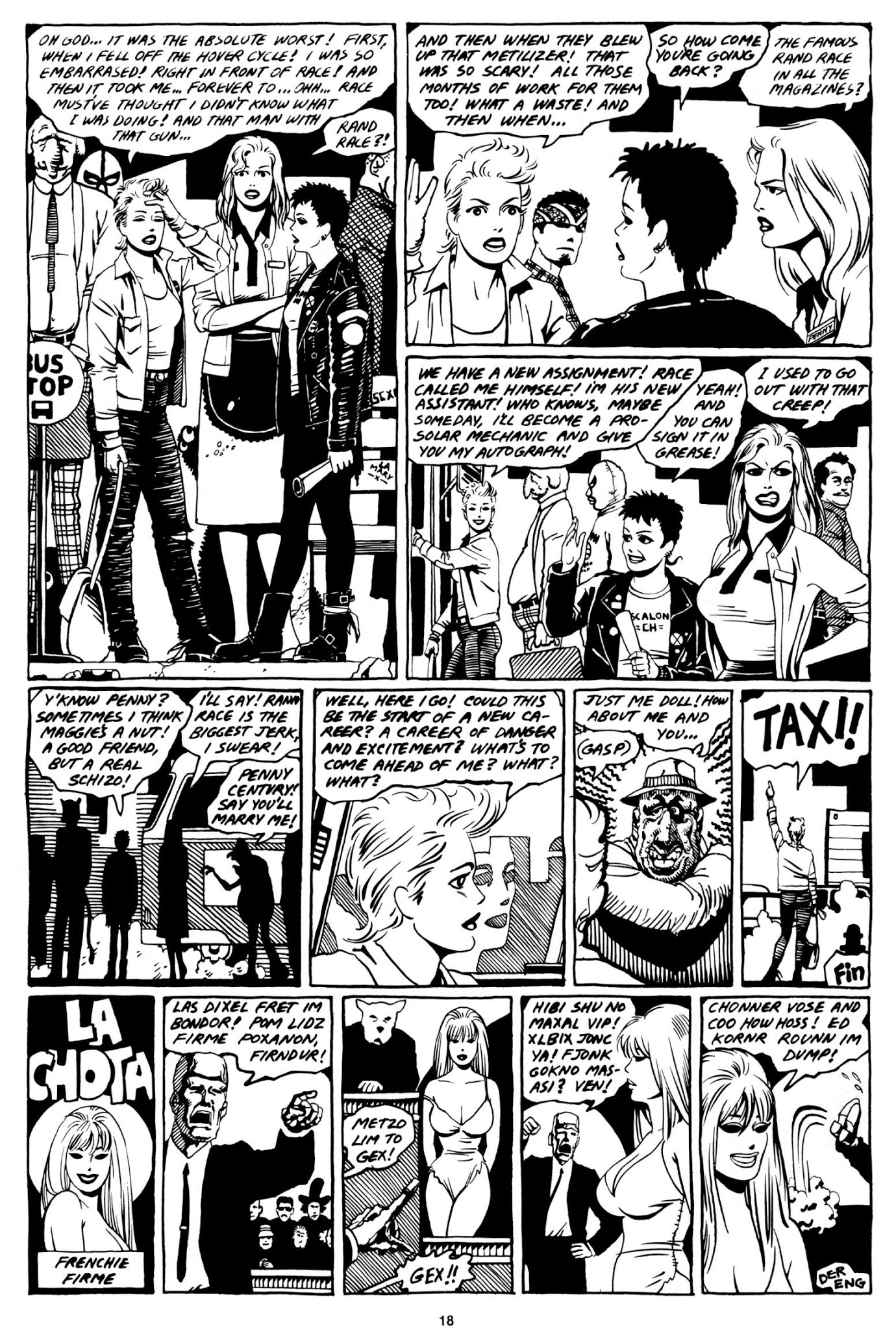 Read online Love and Rockets (1982) comic -  Issue #1 - 18