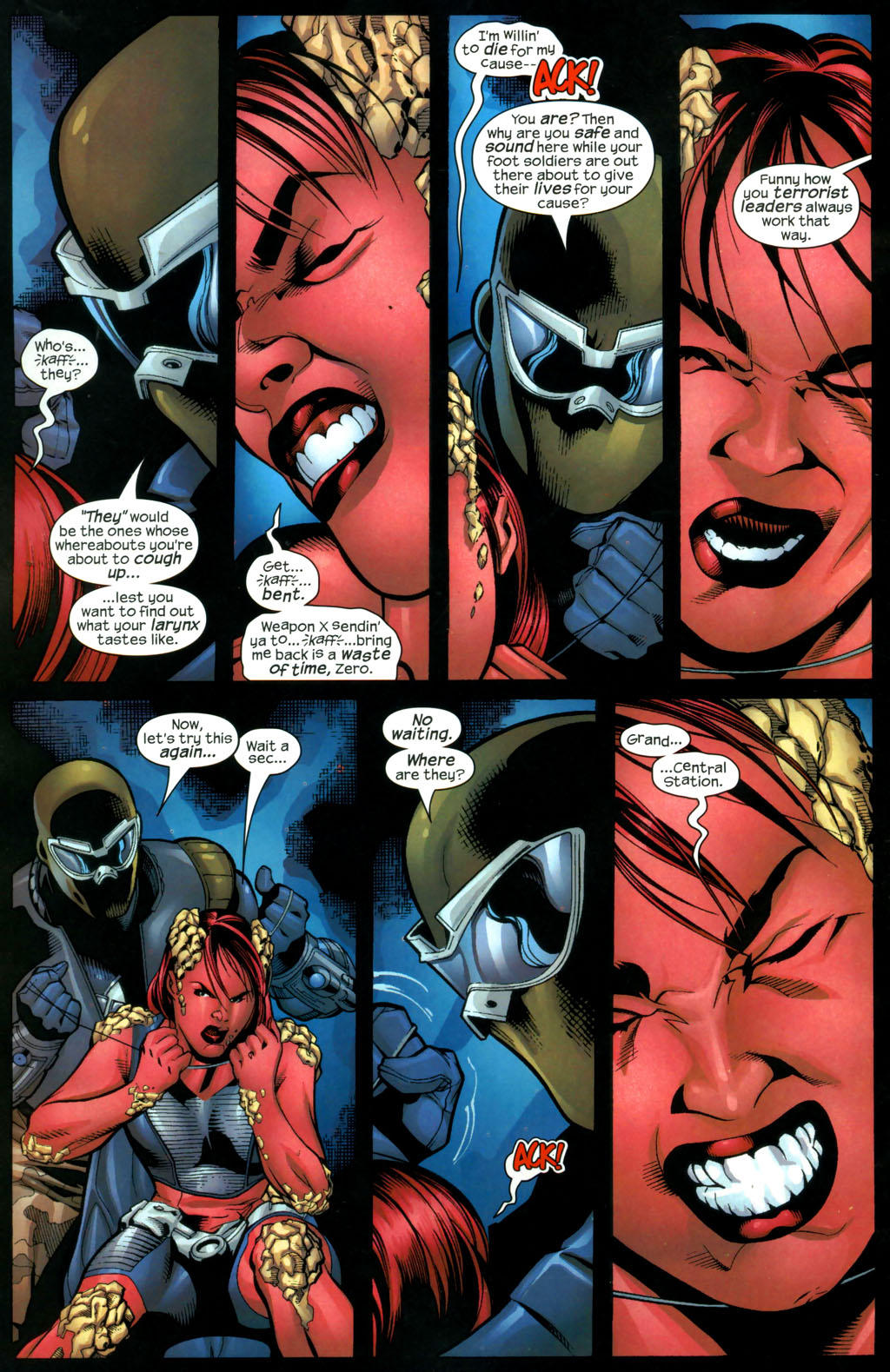 Read online Weapon X (2002) comic -  Issue #20 - 5