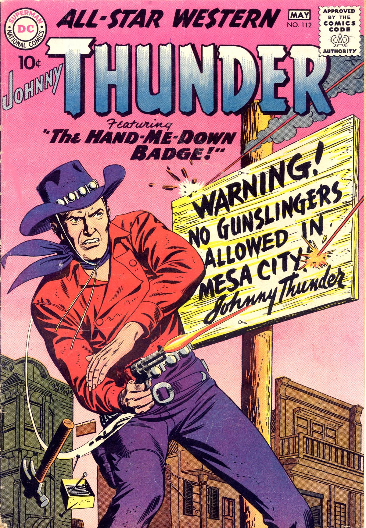 Read online All-Star Western (1951) comic -  Issue #112 - 1