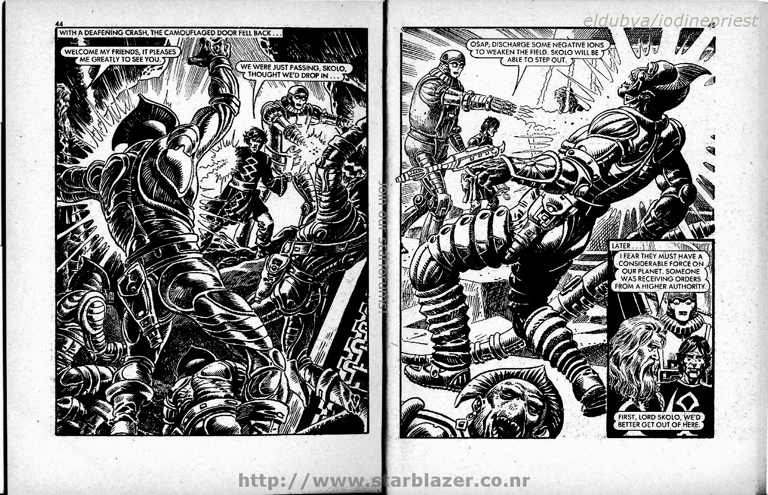 Read online Starblazer comic -  Issue #125 - 24