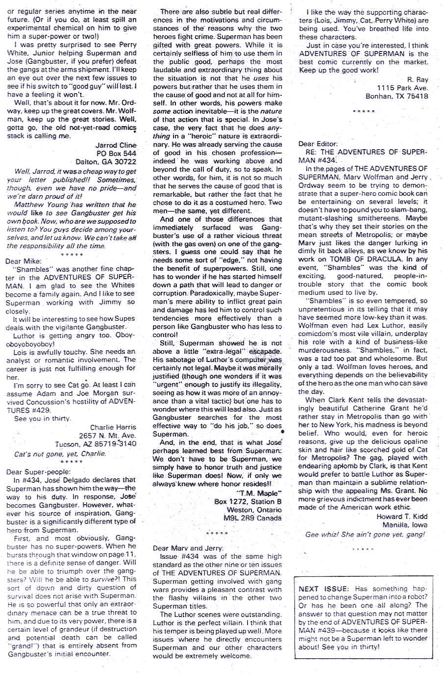 Read online Adventures of Superman (1987) comic -  Issue #438 - 25