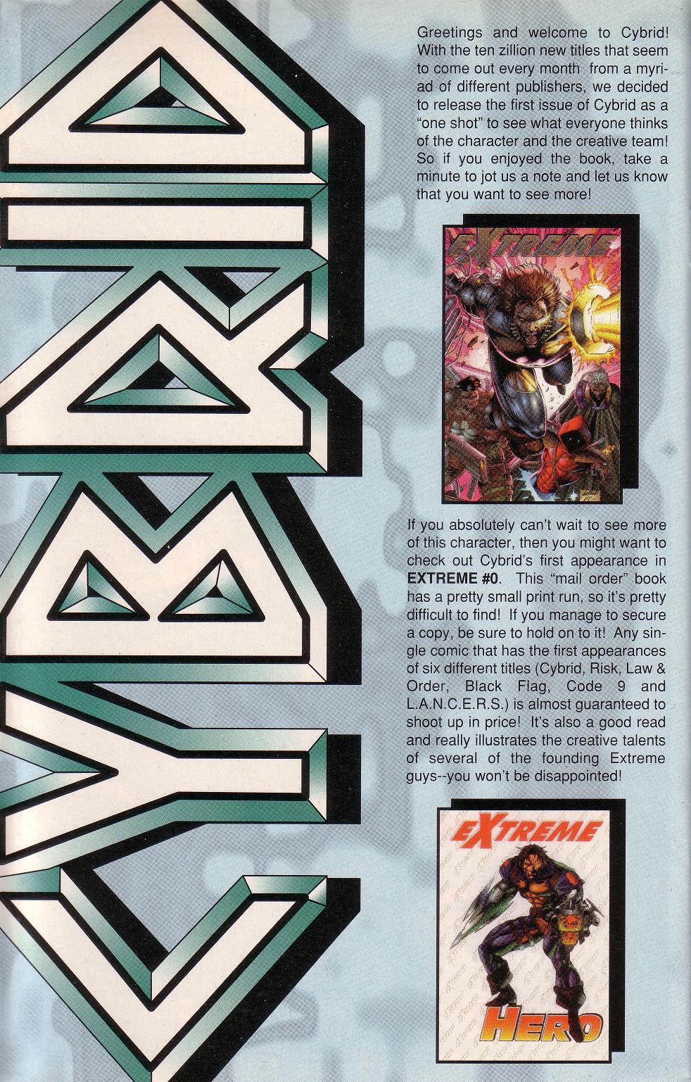 Read online Cybrid comic -  Issue #1 - 25