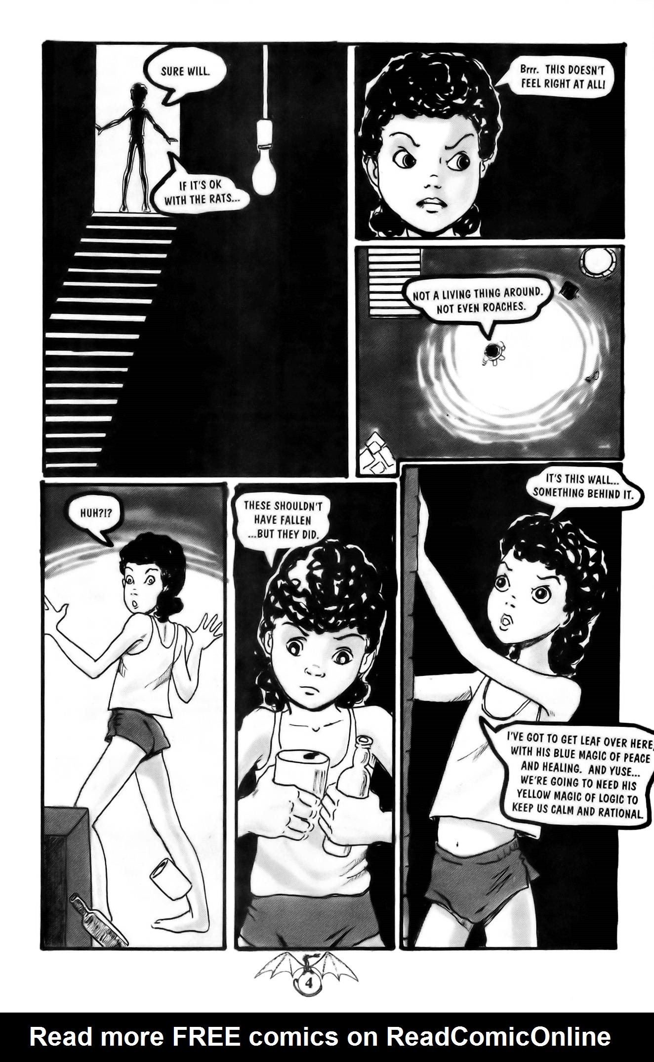 Read online Dragons in the Moon comic -  Issue #3 - 6