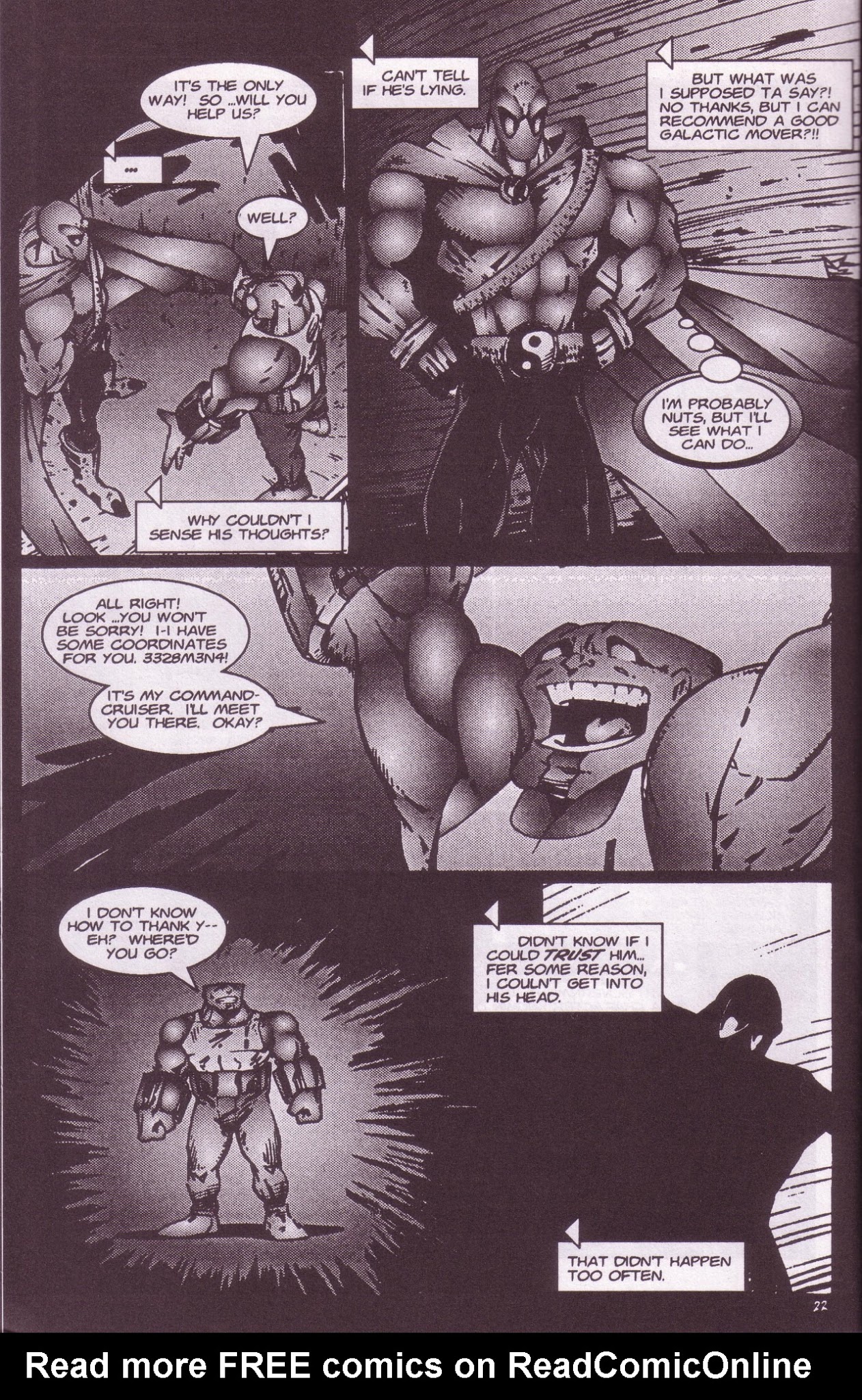 Read online Zen Intergalactic Ninja: Starquest comic -  Issue #1 - 24