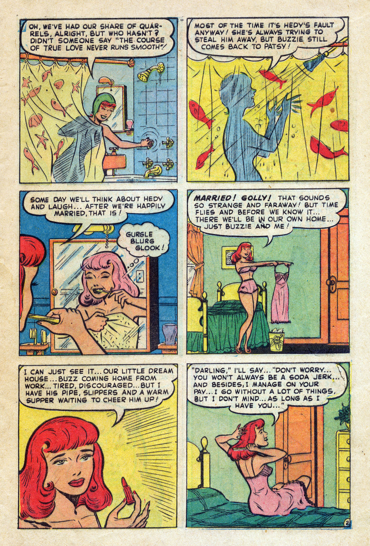 Read online Patsy Walker comic -  Issue #36 - 13