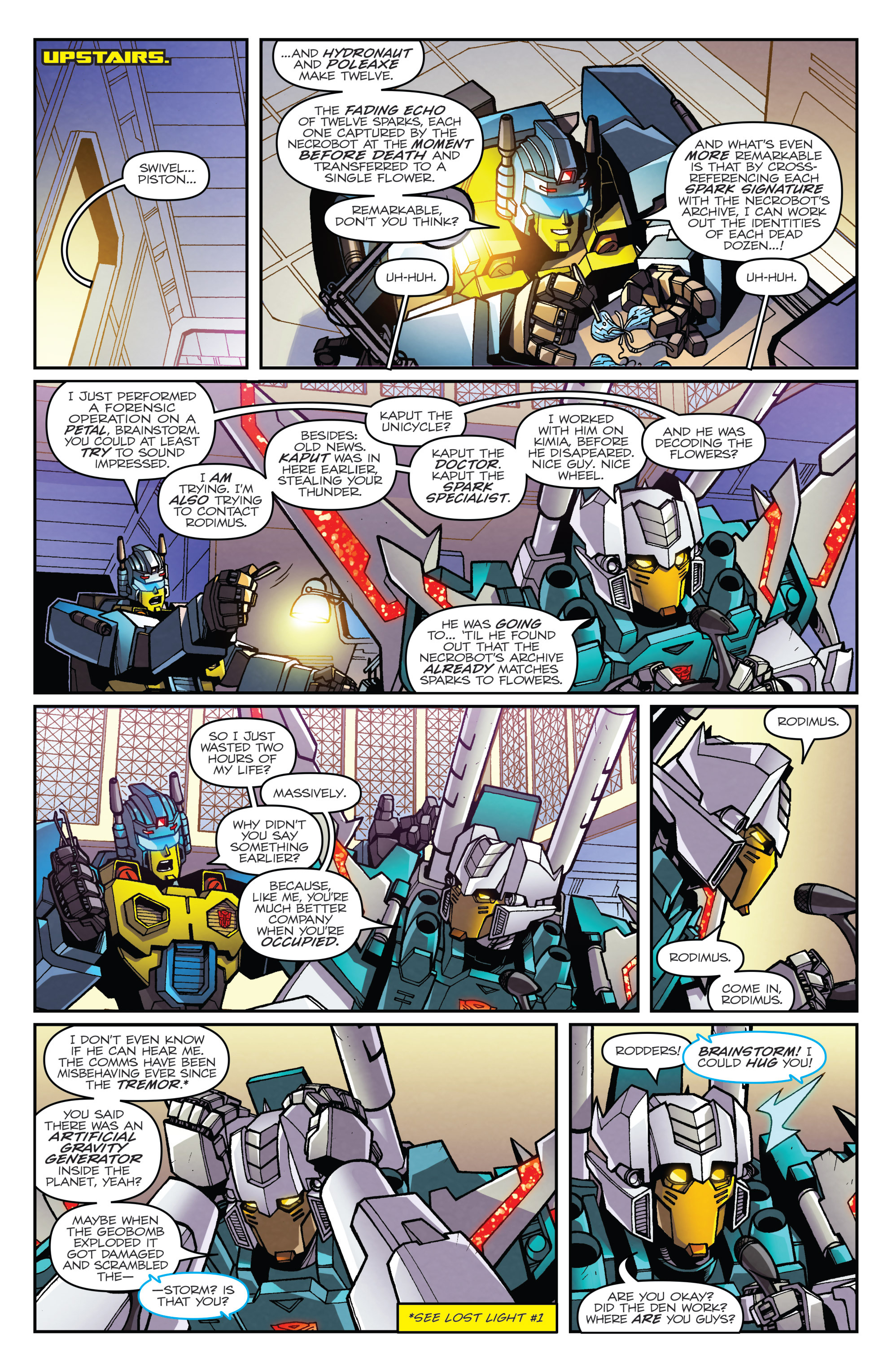 Read online Transformers: Lost Light comic -  Issue #3 - 4