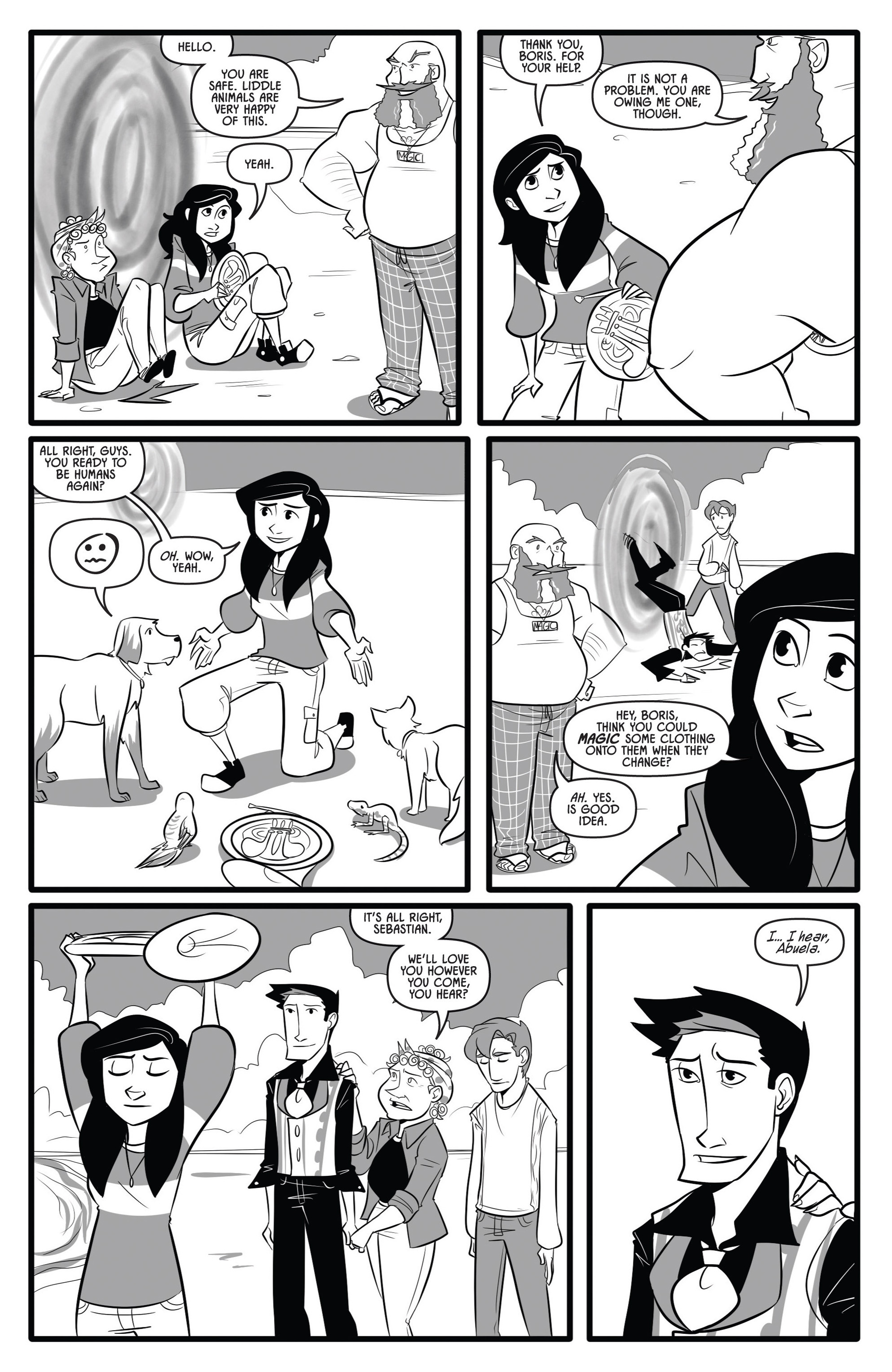 Read online Family Pets comic -  Issue #6 - 11