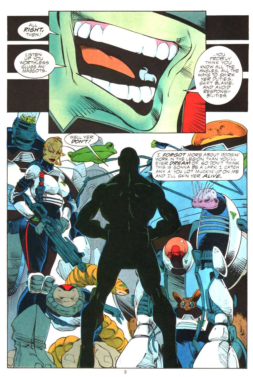 Read online Alien Legion (1987) comic -  Issue #6 - 11