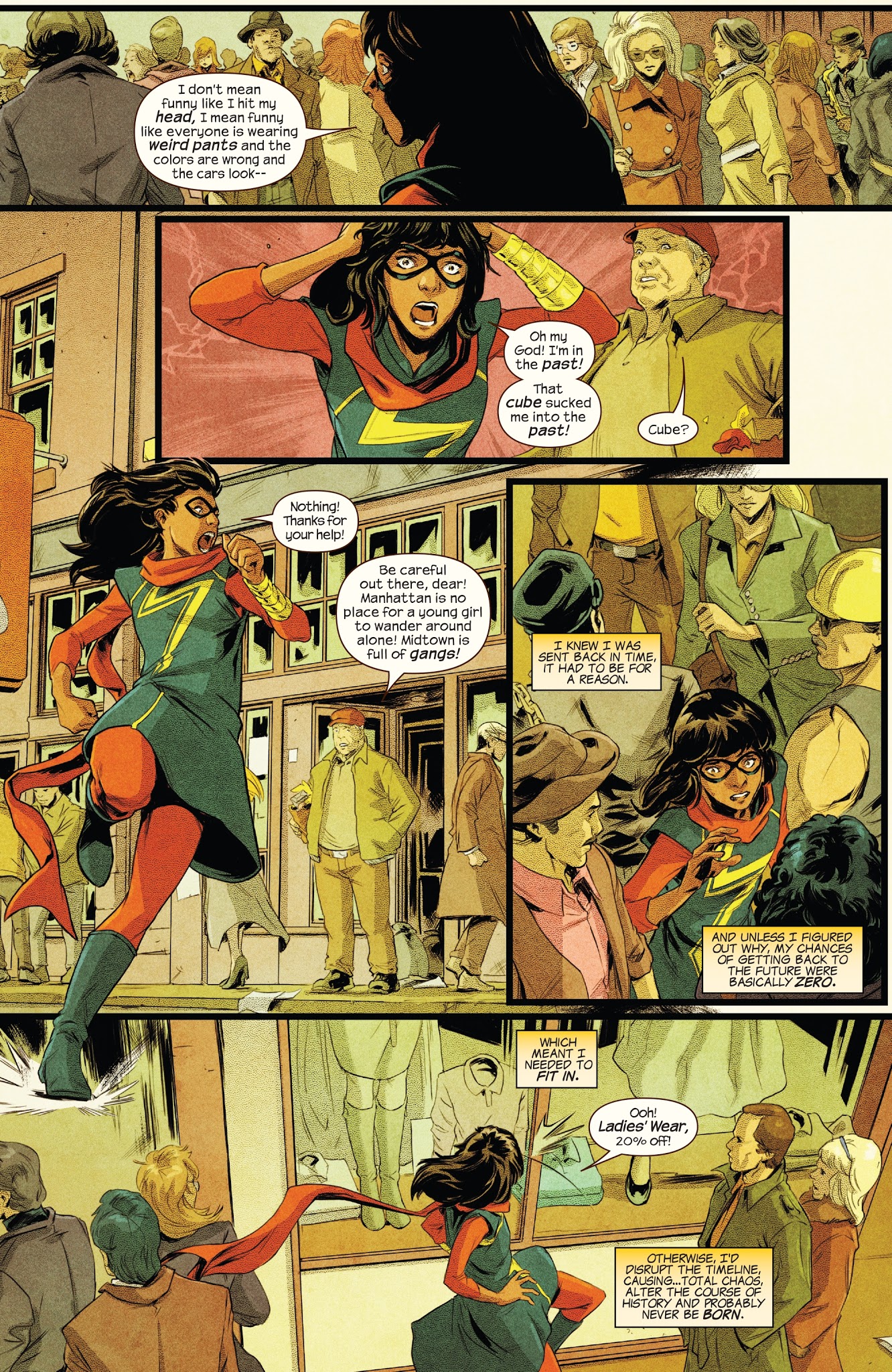 Read online Generations: Ms. Marvel & Ms. Marvel comic -  Issue # Full - 7