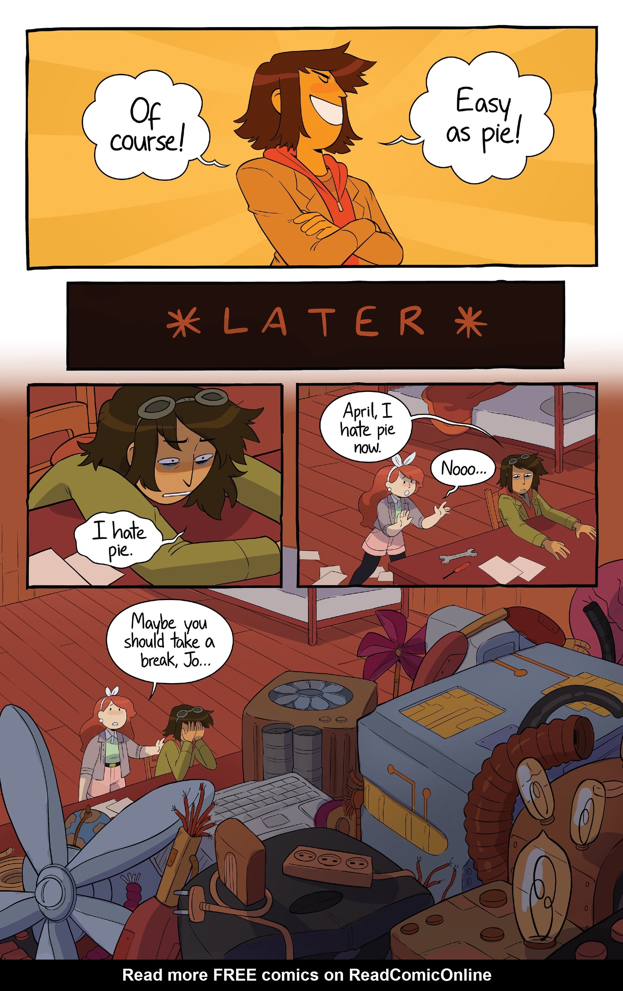 Read online Lumberjanes: Somewhere That's Green comic -  Issue # Full - 38