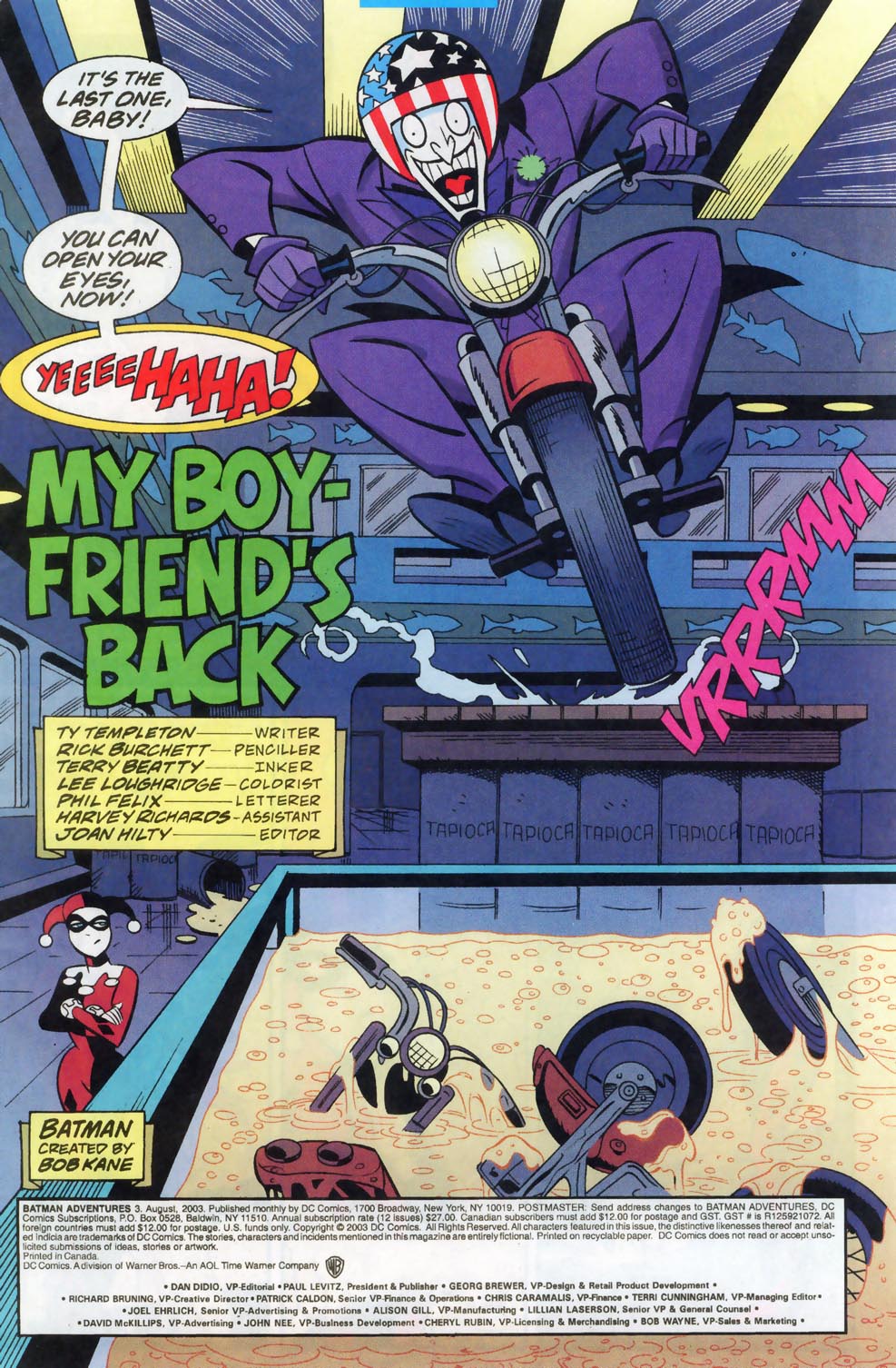 Read online Batman Adventures (2003) comic -  Issue #3 - 2