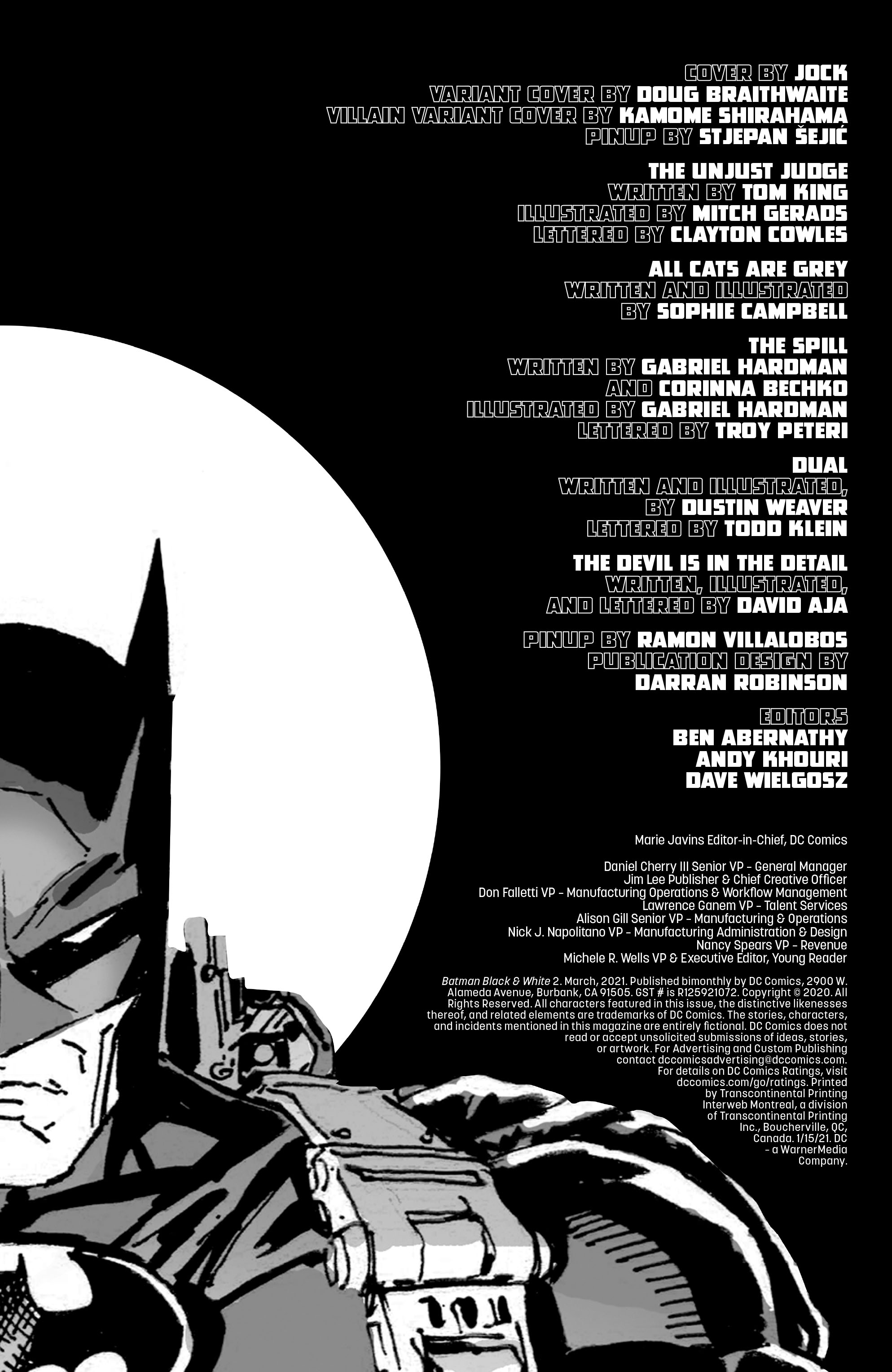 Read online Batman Black & White comic -  Issue #2 - 3