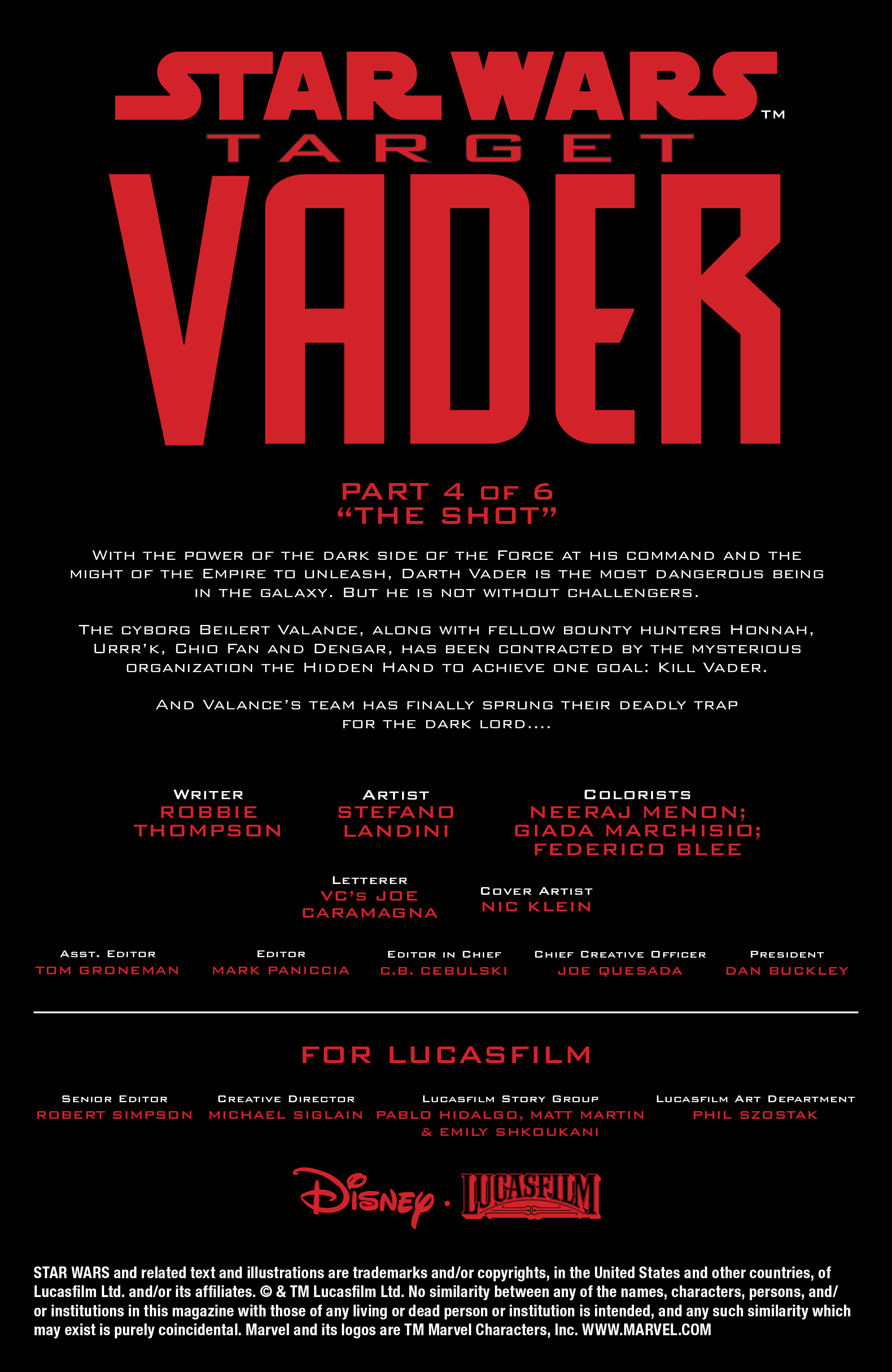 Read online Star Wars: Target Vader comic -  Issue #4 - 4