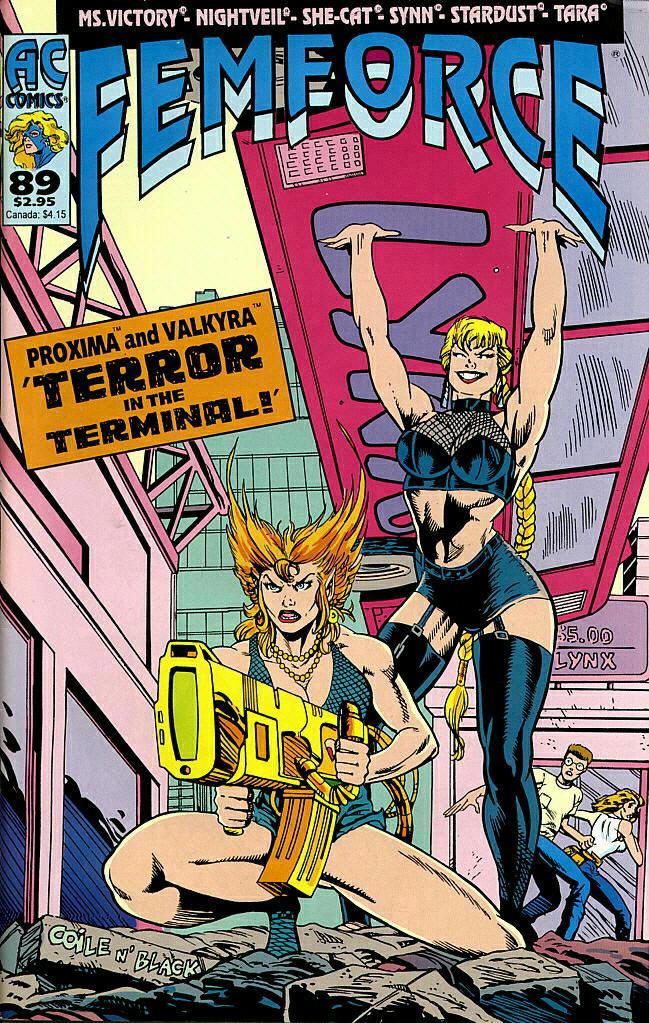 Read online Femforce comic -  Issue #89 - 1