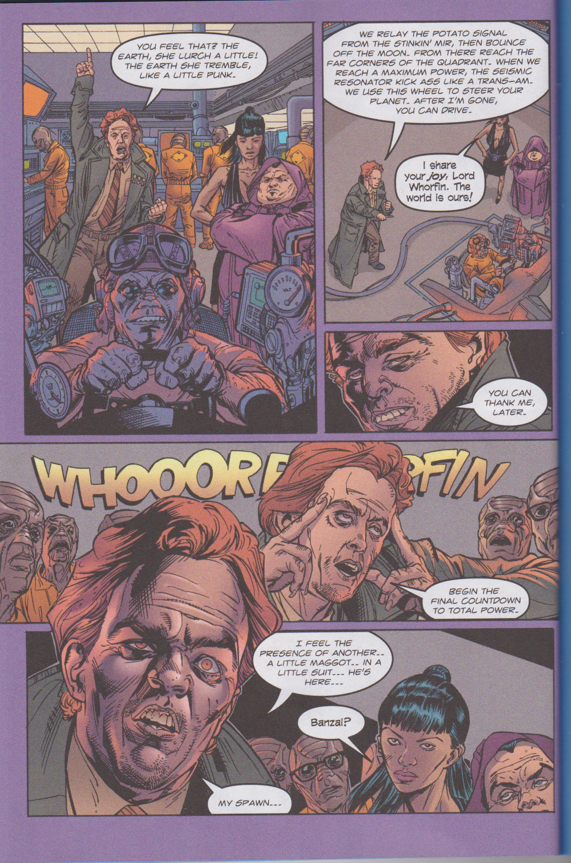 Read online Buckaroo Banzai: Return of the Screw (2007) comic -  Issue # TPB - 62