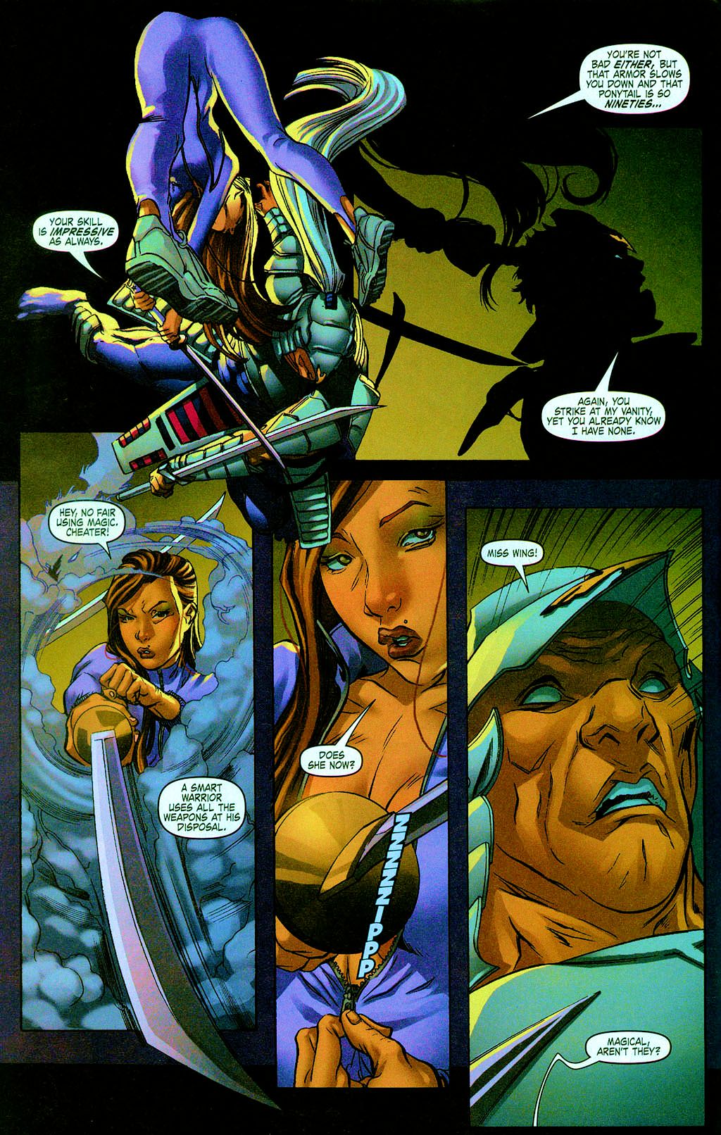 Read online Daughters of the Dragon comic -  Issue #5 - 5