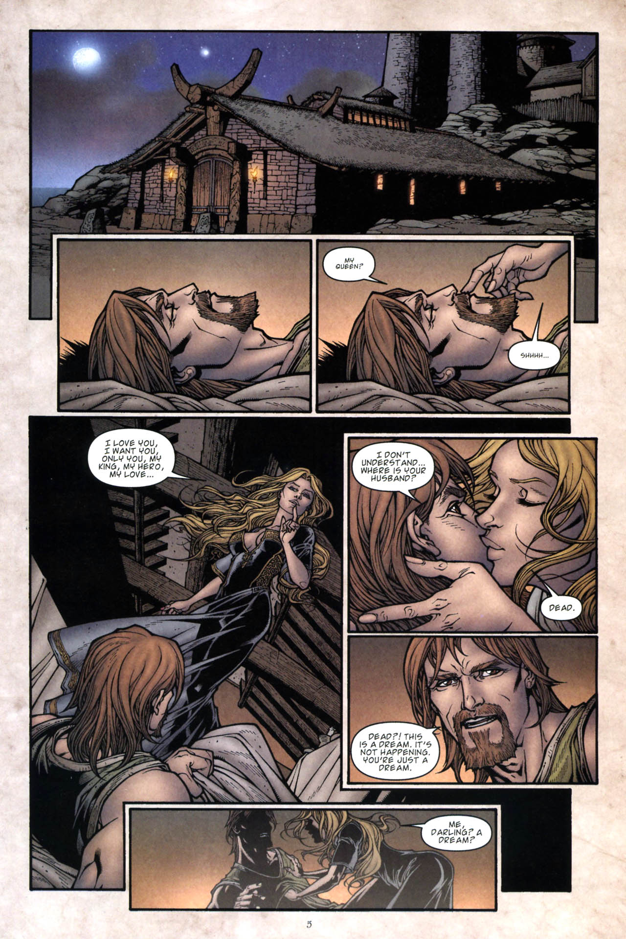 Read online Beowulf (2007) comic -  Issue #3 - 7