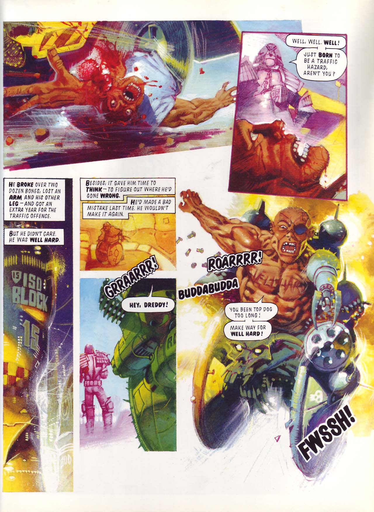 Read online Judge Dredd: Mechanismo comic -  Issue # TPB - 110