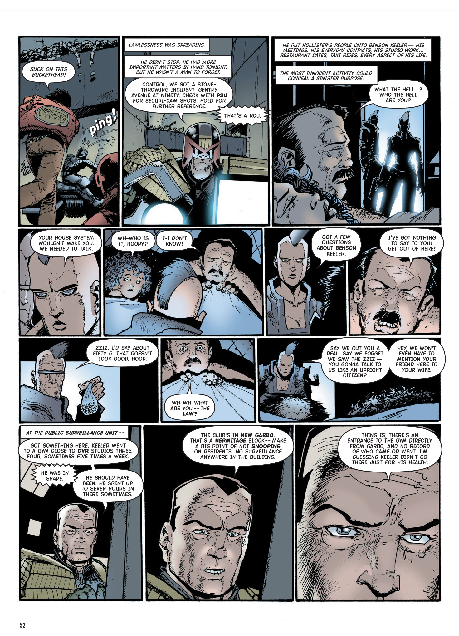 Read online Judge Dredd: The Complete Case Files comic -  Issue # TPB 40 (Part 1) - 53