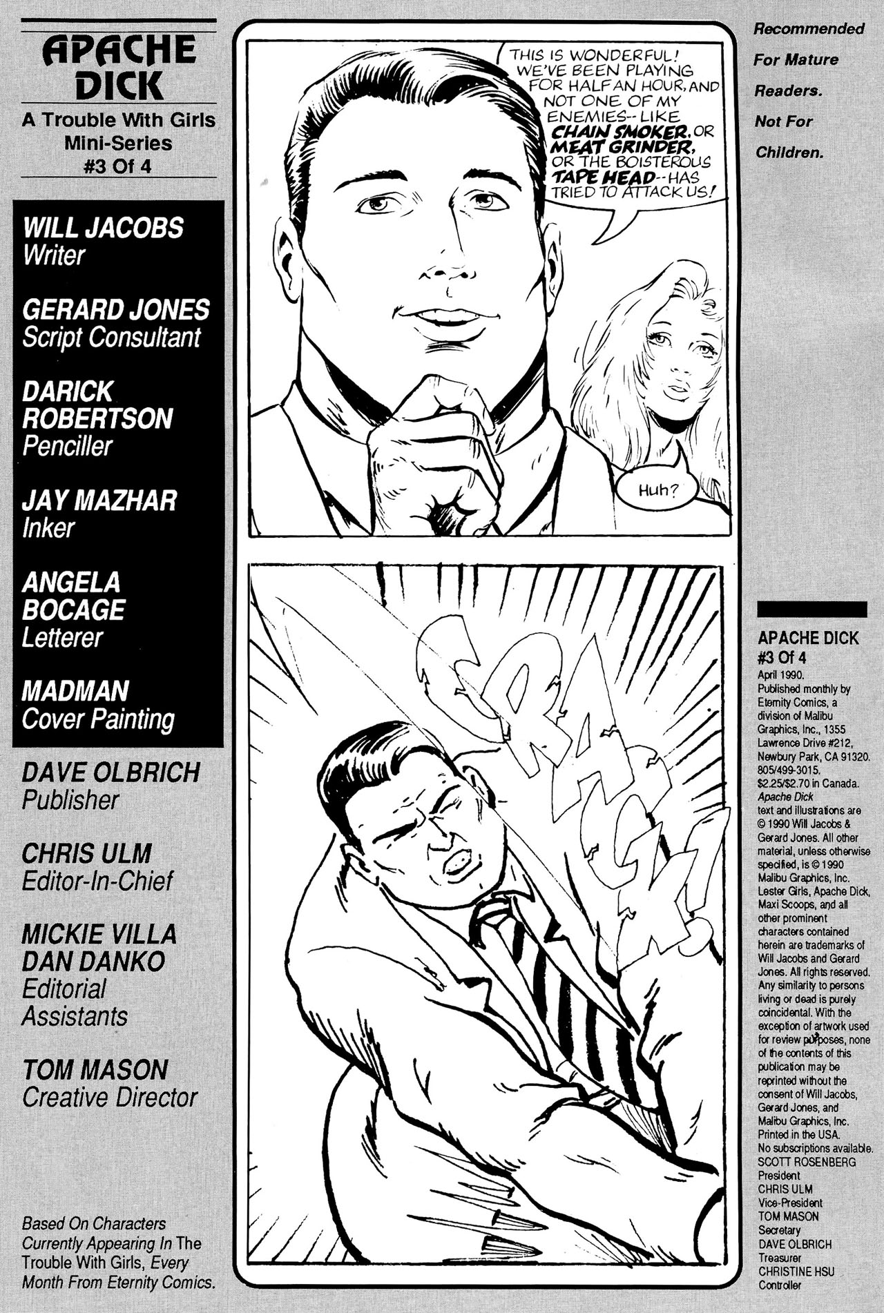 Read online Apache Dick comic -  Issue #3 - 2