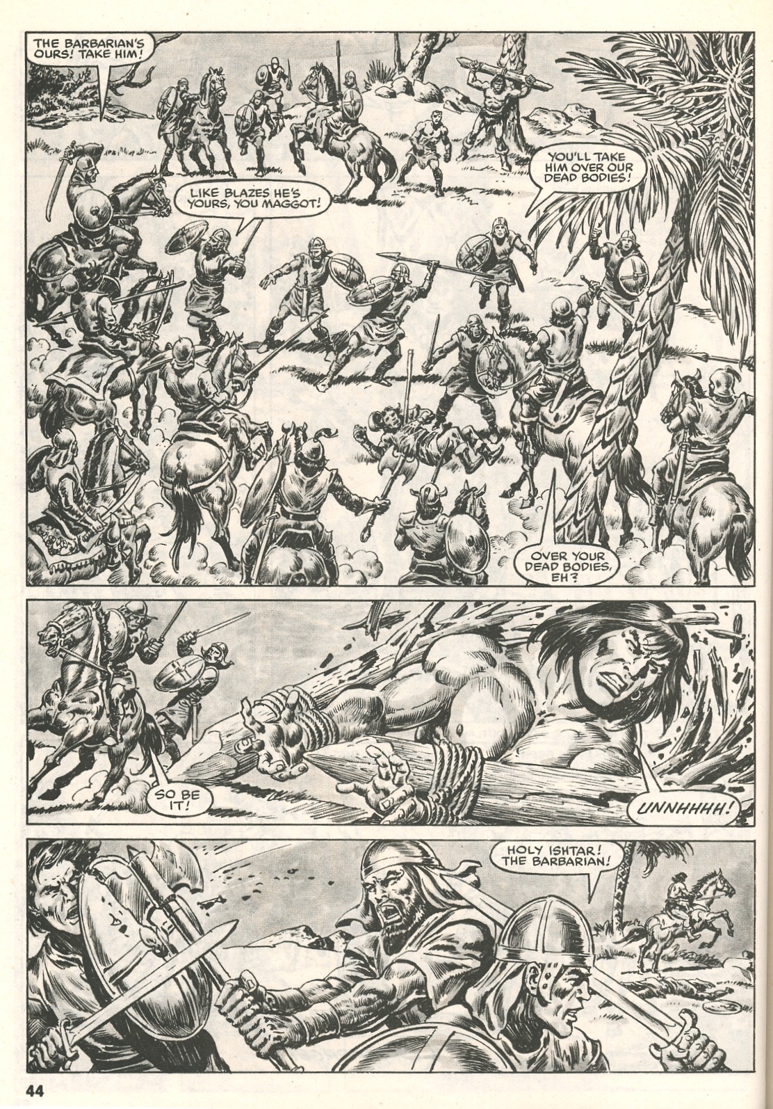 Read online The Savage Sword Of Conan comic -  Issue #109 - 46
