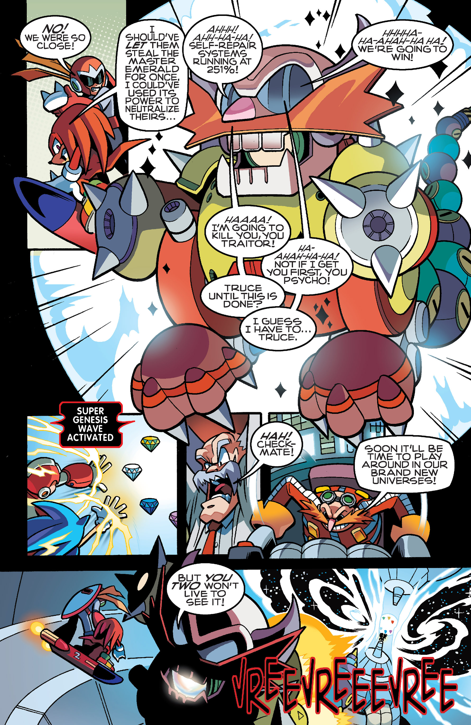 Read online Sonic Mega Man Worlds Collide comic -  Issue # Vol 3 - 107