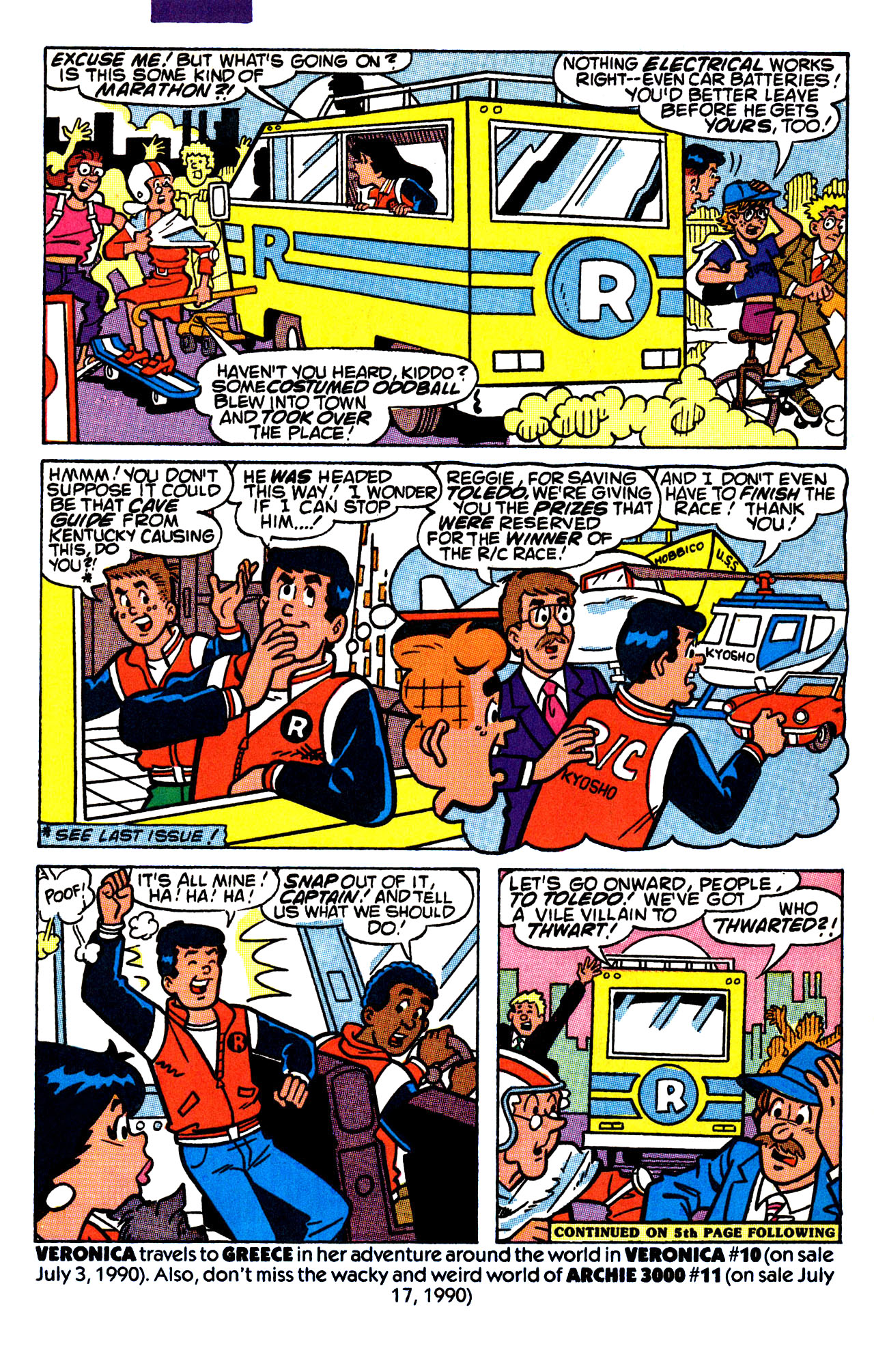 Read online Archie's R/C Racers comic -  Issue #7 - 8