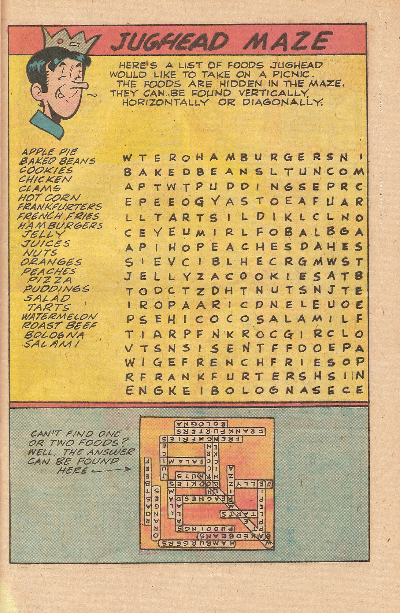 Read online Jughead's Jokes comic -  Issue #43 - 29