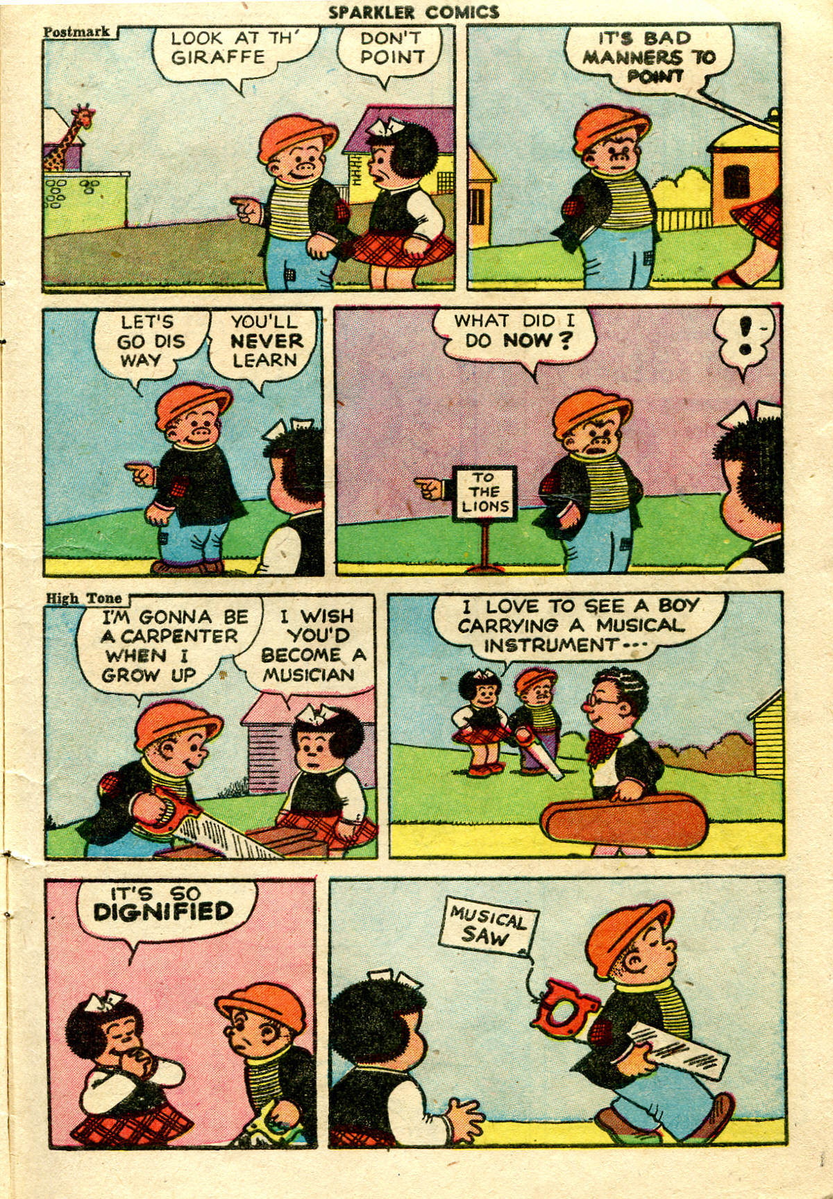 Read online Sparkler Comics comic -  Issue #109 - 9