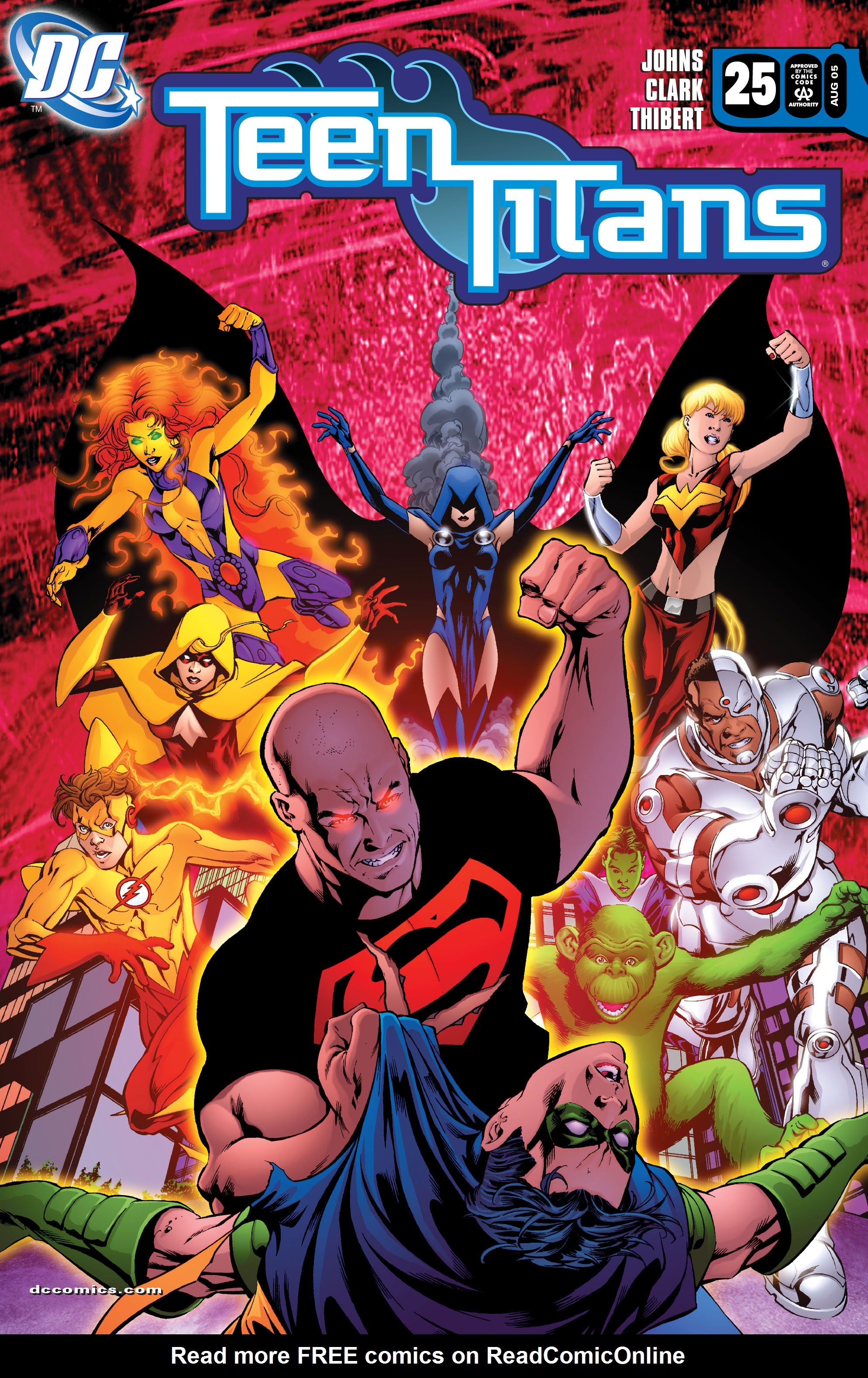 Read online Teen Titans (2003) comic -  Issue #25 - 1