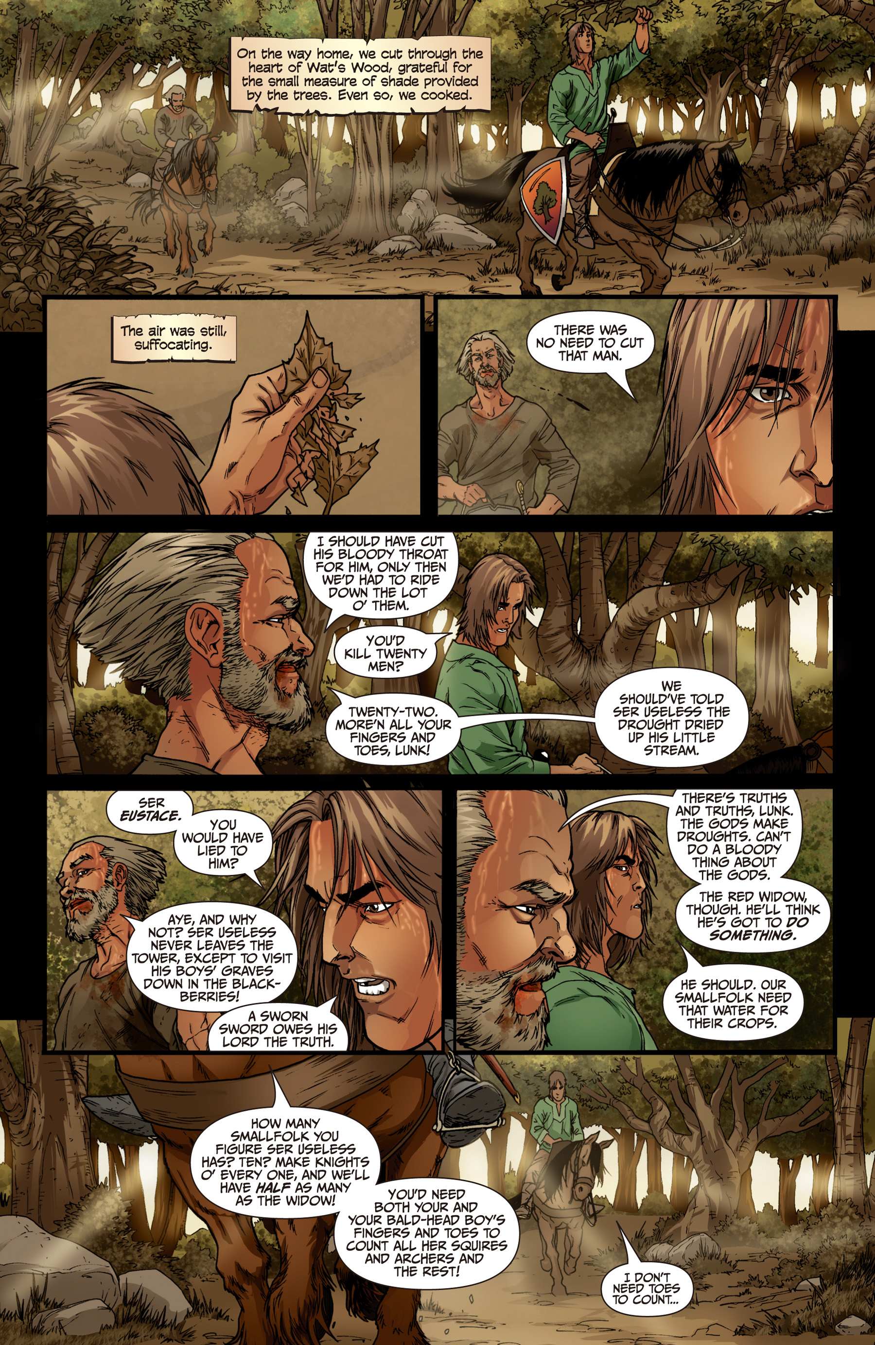 Read online The Sworn Sword: The Graphic Novel comic -  Issue # Full - 21